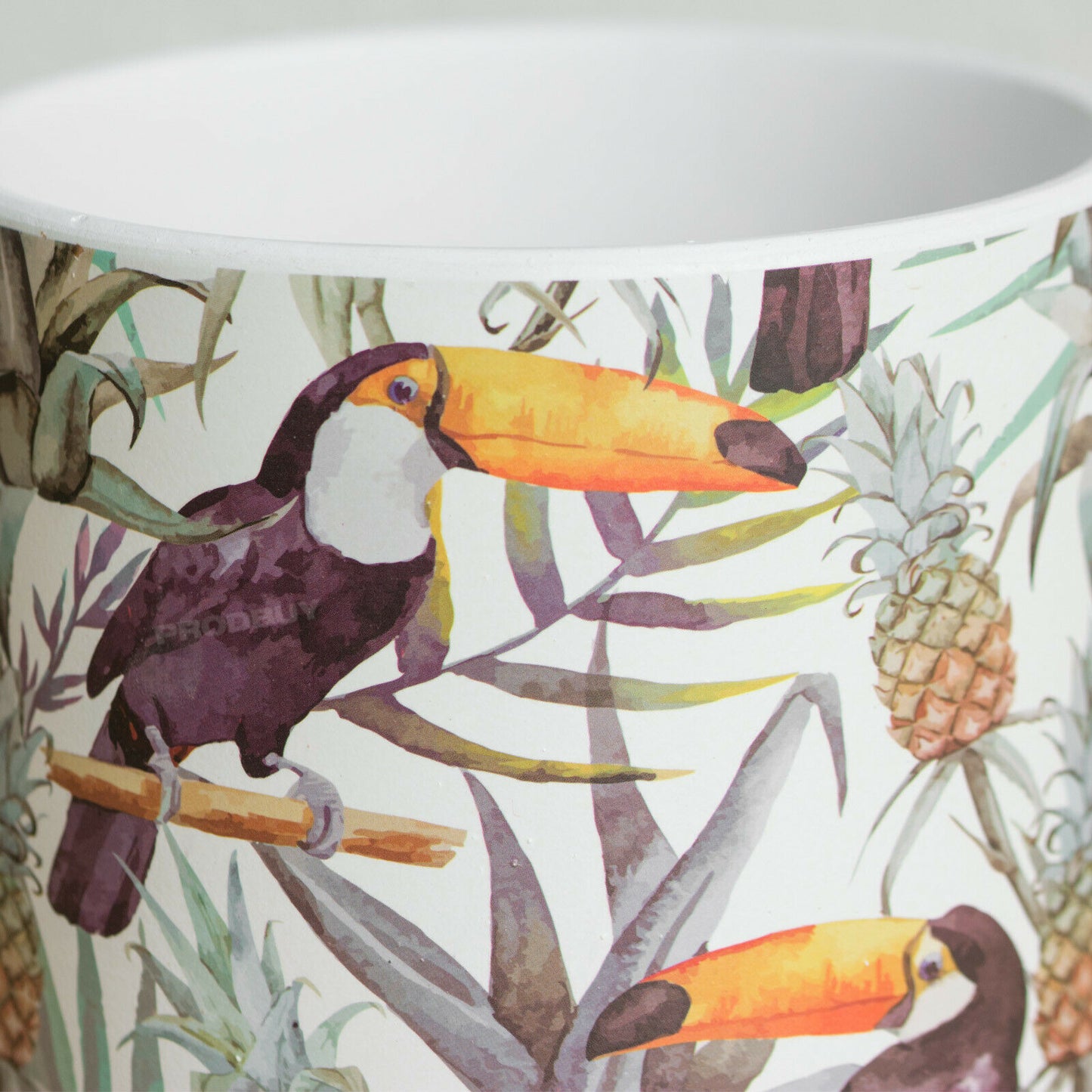 Tropical Toucan 16cm Plant Pot Large Ceramic Indoor Cover
