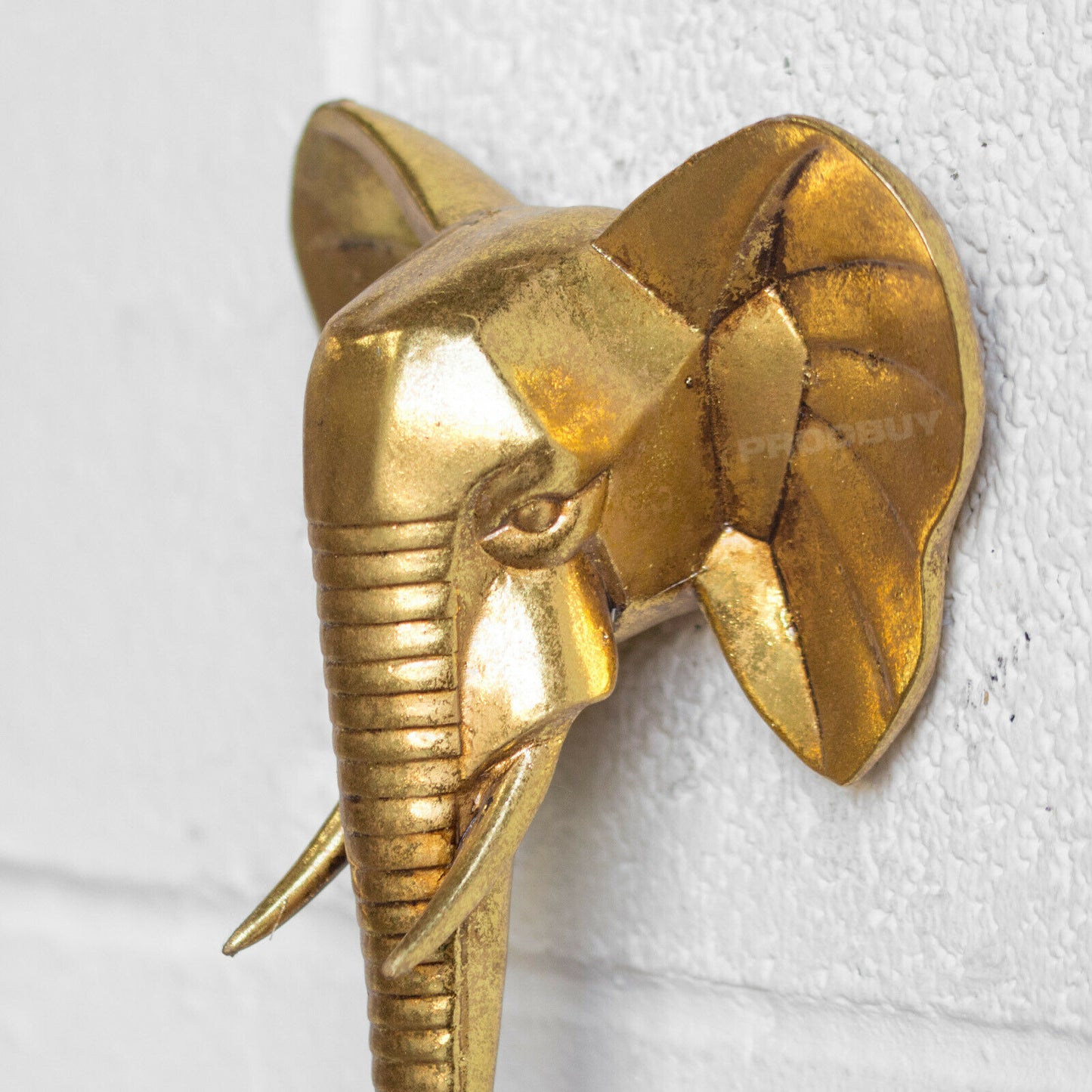 Elephant Head Wall Mounted Ornament