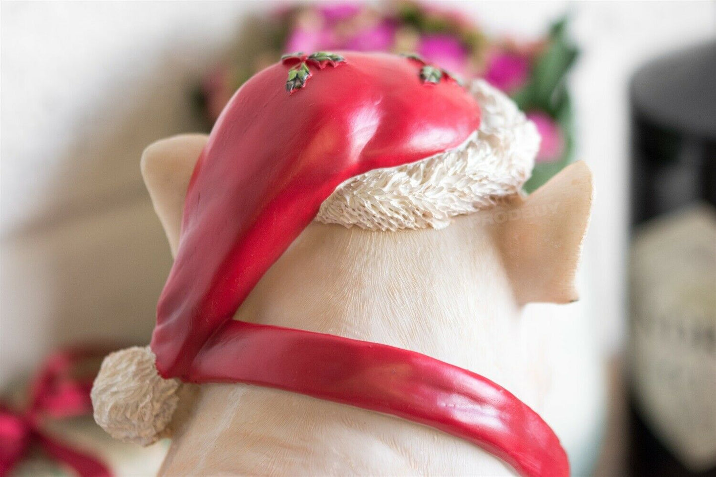 Christmas Pig 25cm Decorative Ornament