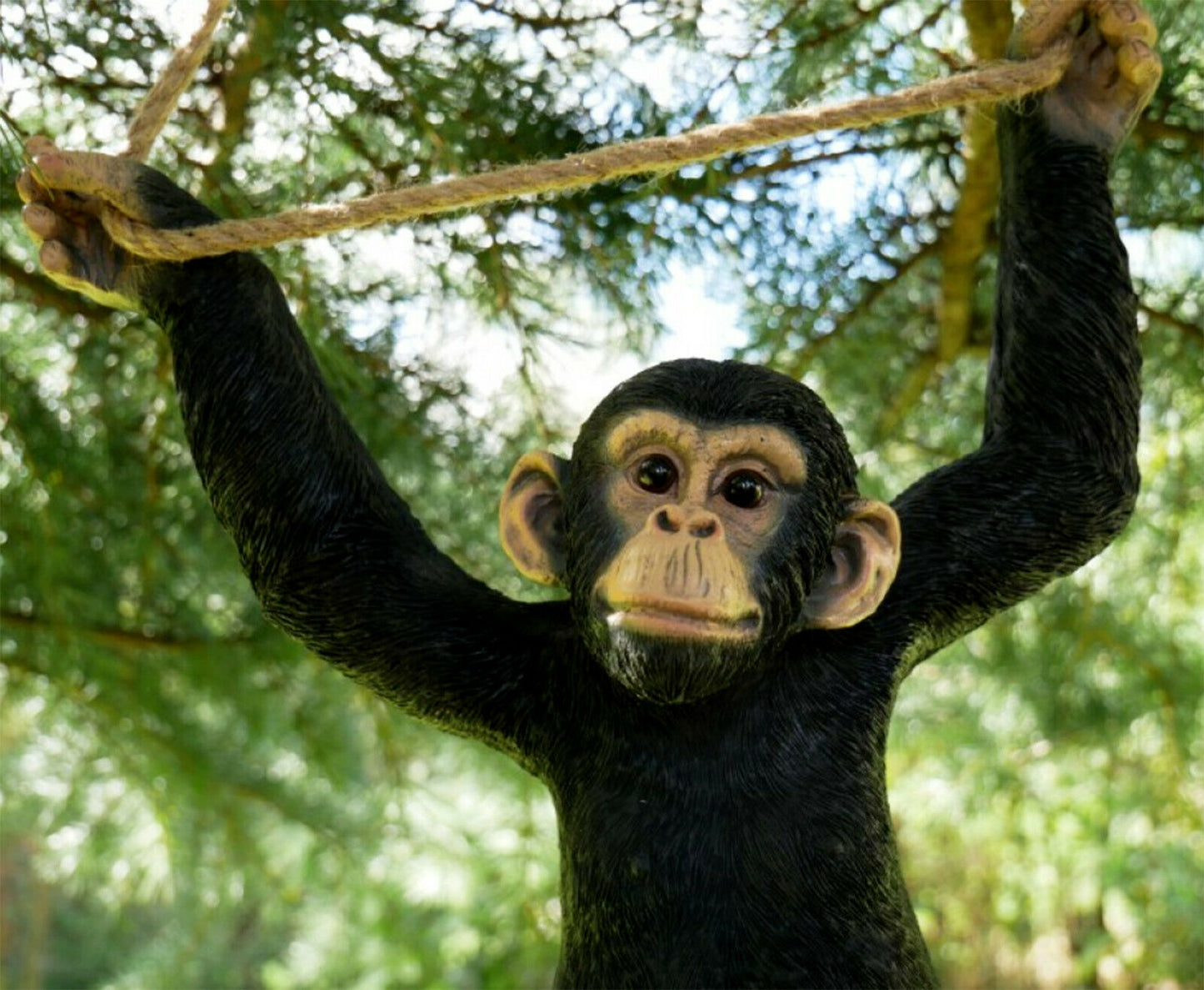 Climbing Monkey Tree Hanging Garden Ornament