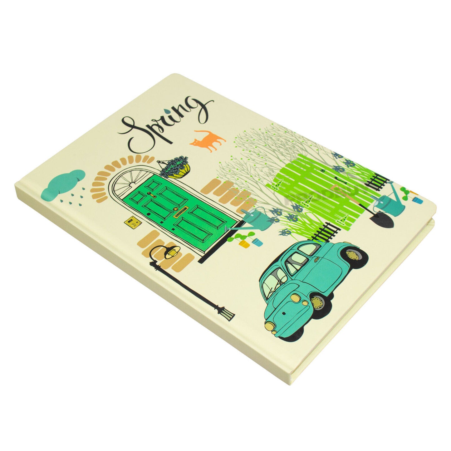 Seasons Hardback A5 Journal with Design Pattern 96 Sheet