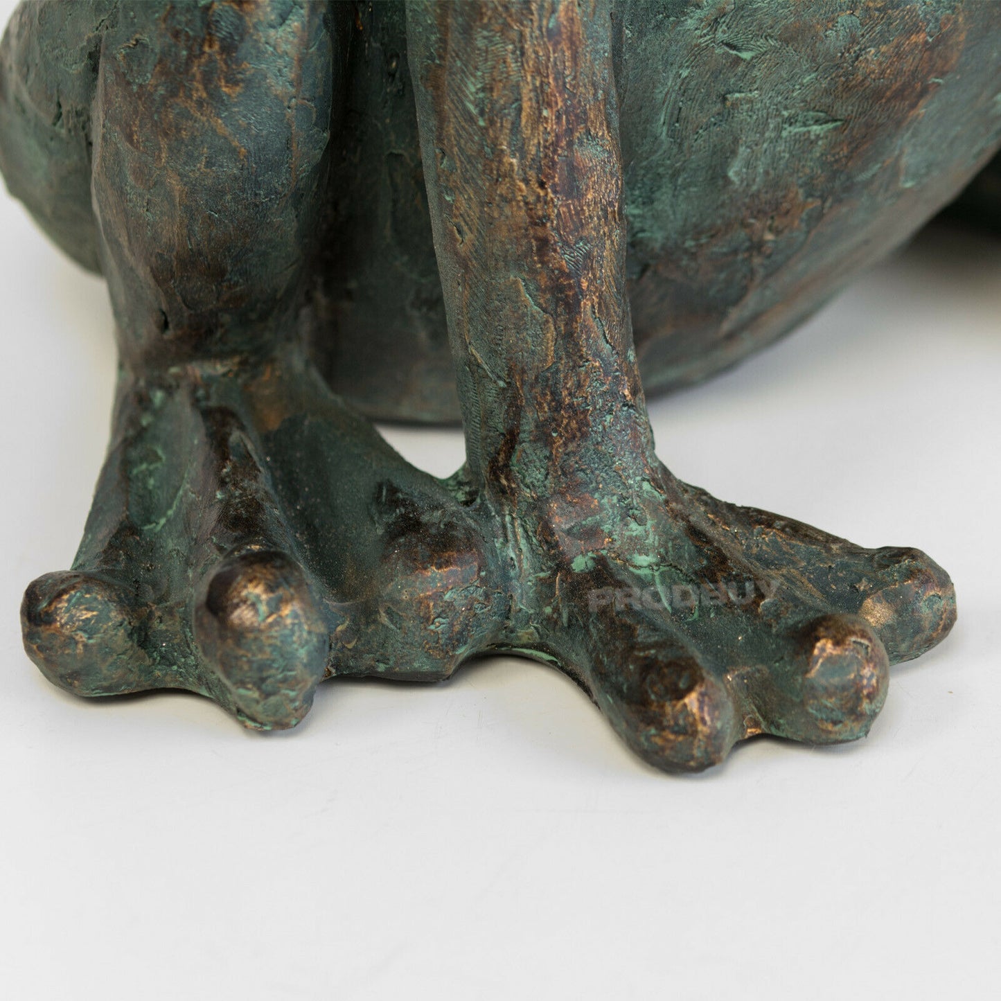 Royal Frog Prince with Crown Garden Ornament