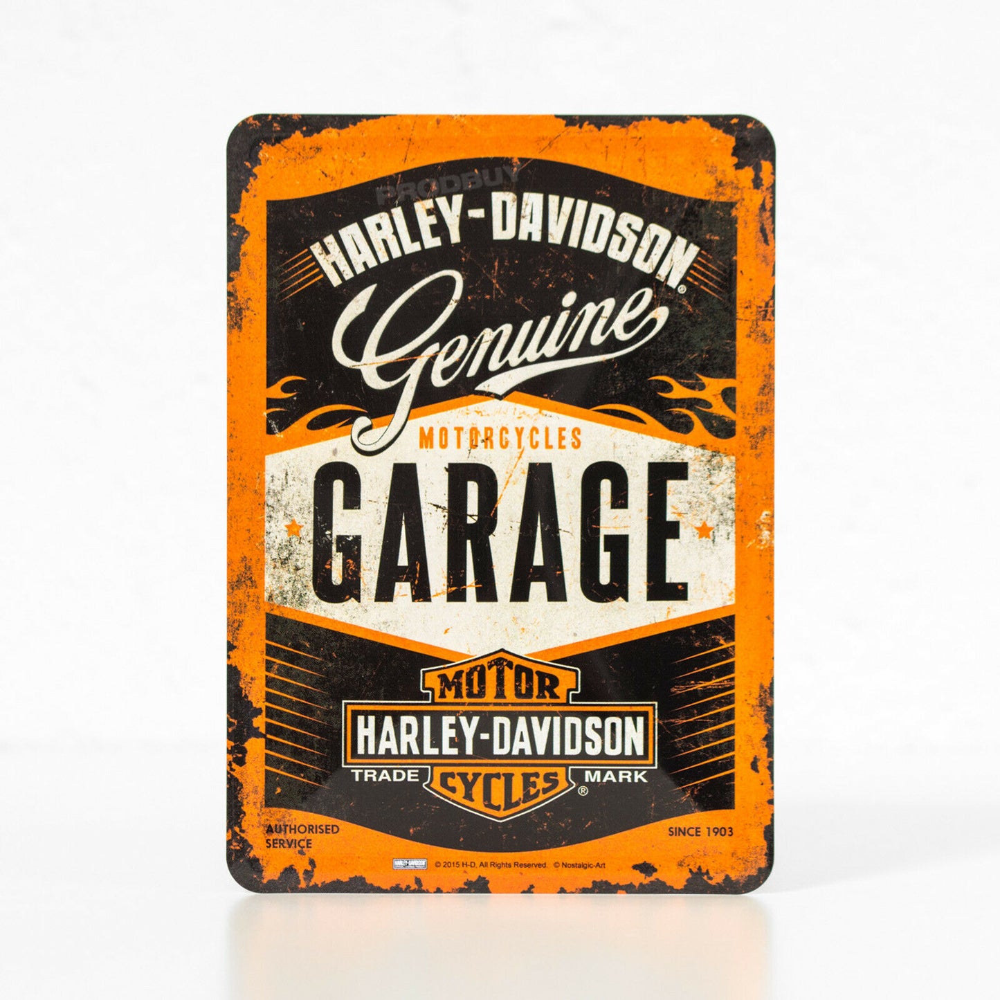 Small 'Harley-Davidson Garage' Tin Wall Sign