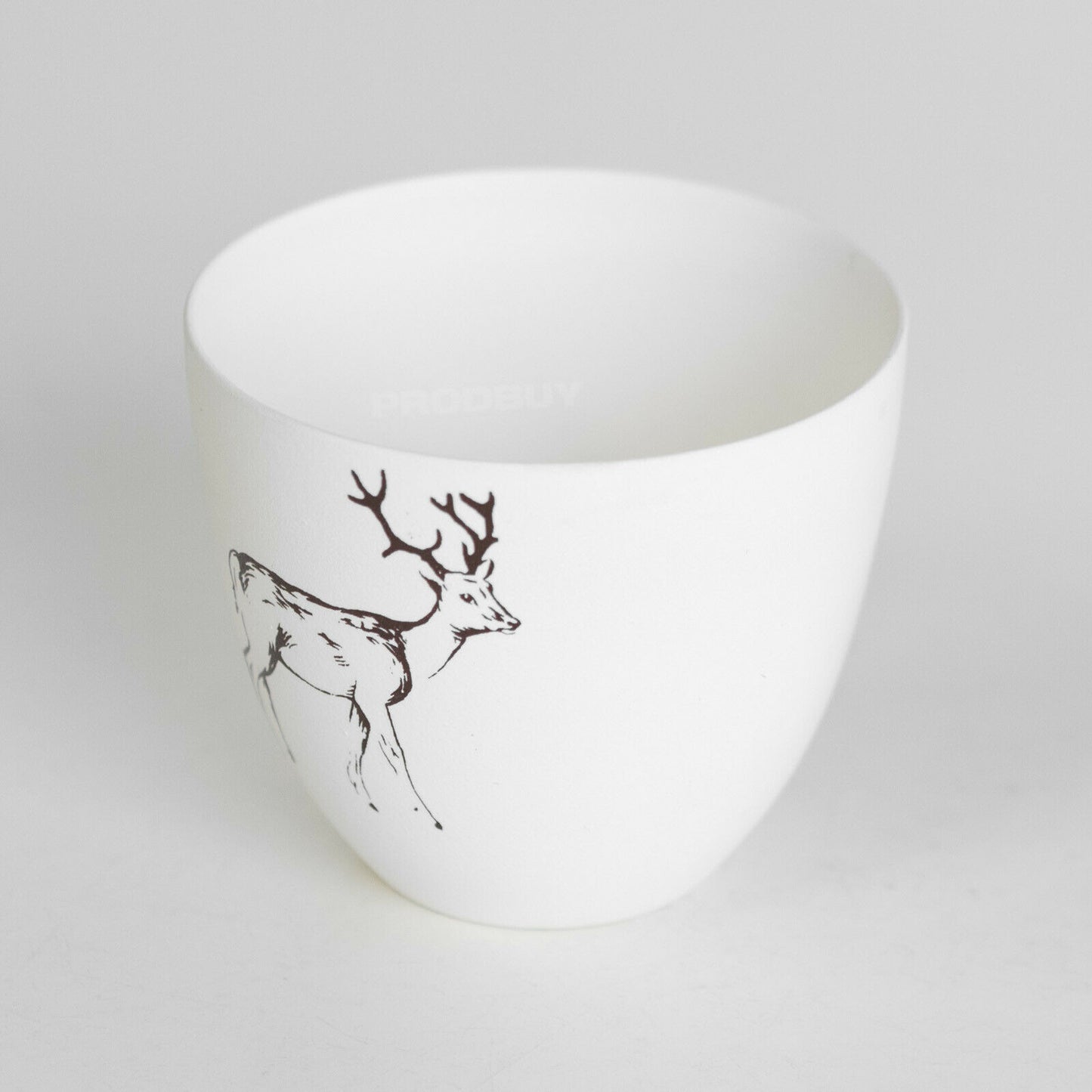 Set of 2 Stag Tealight Candle Holders