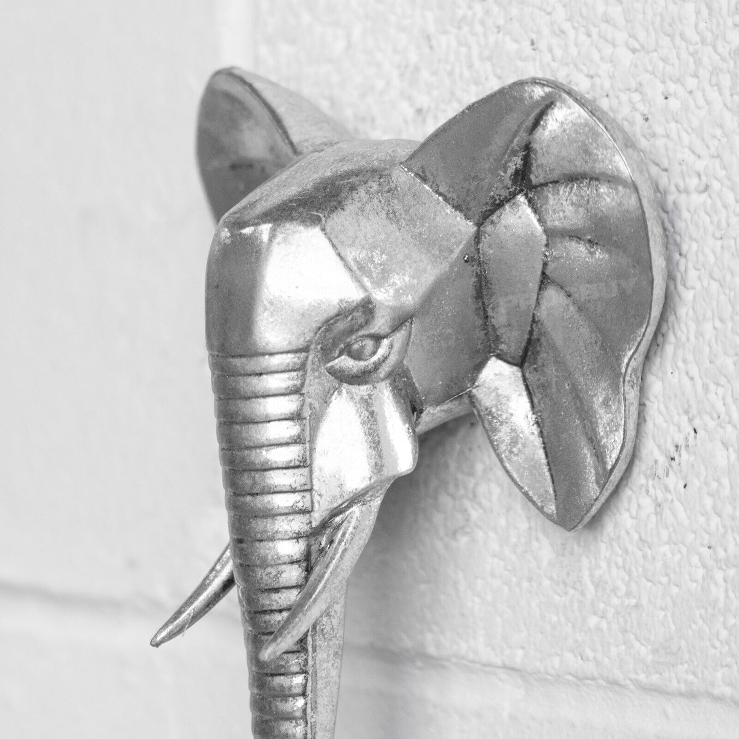 Elephant Head Wall Mounted Ornament