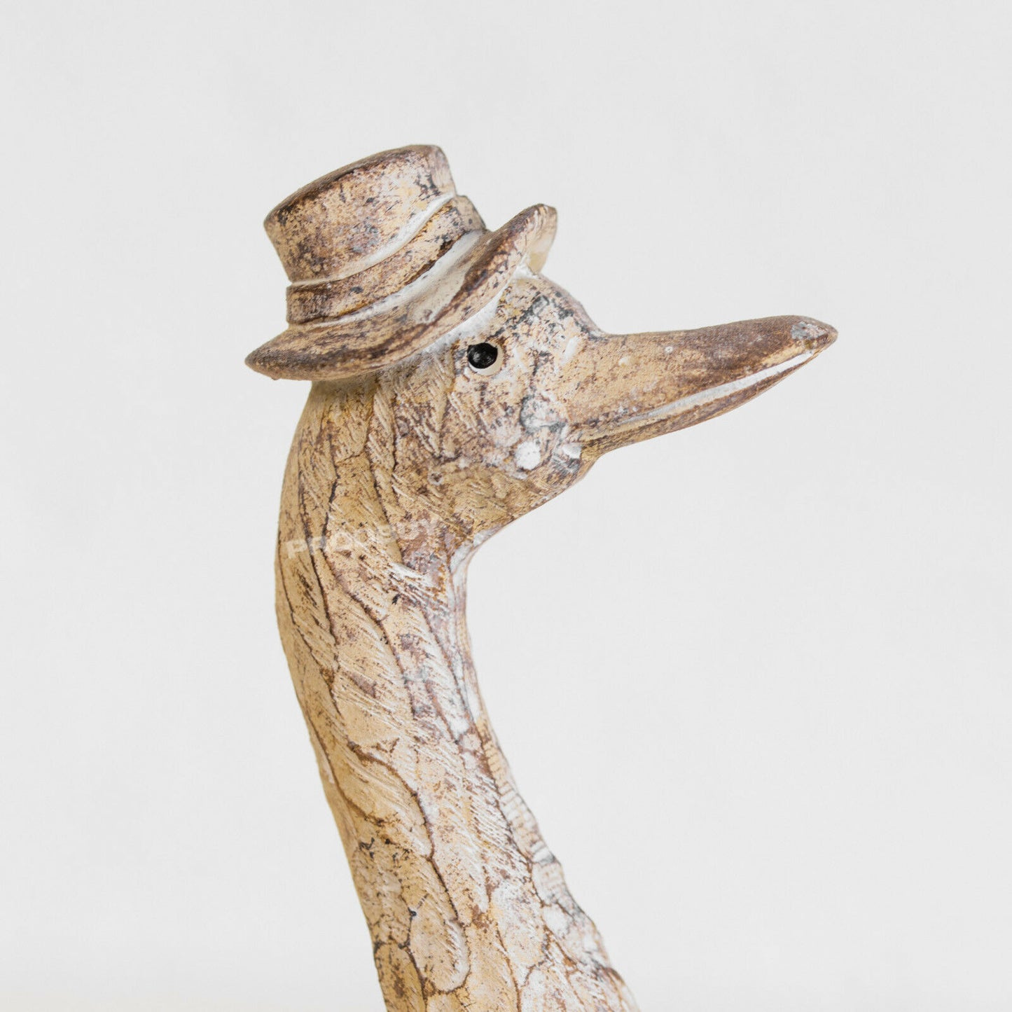 Duck with Hat & Boots Resin 20cm Ornament