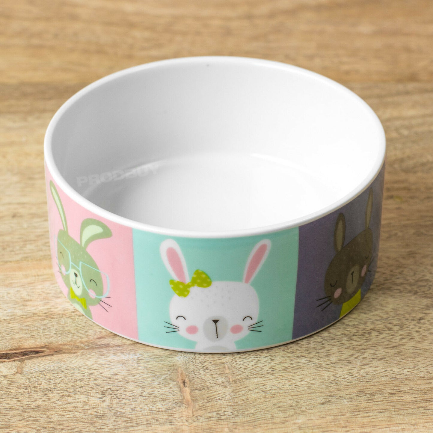 Mason Cash Rabbit Pawtraits Pet Food Bowl