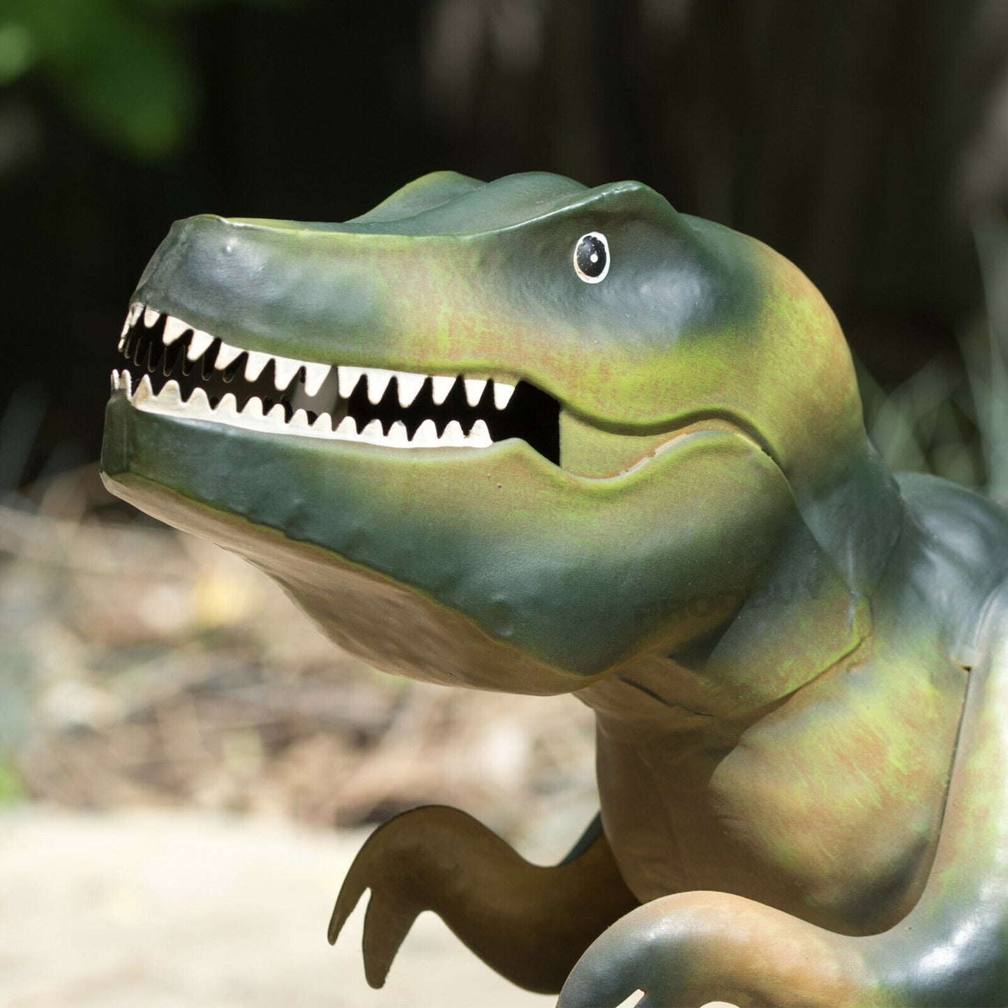 Large Metal Tyrannosaurus Rex 60cm T Rex Ornament