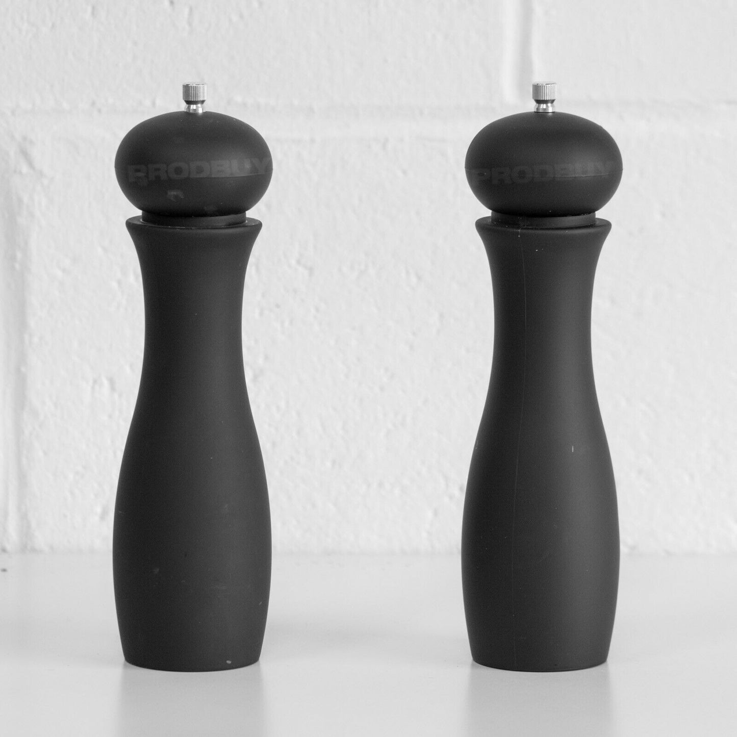 Set of 2 Manual Salt & Pepper Grinder Mills