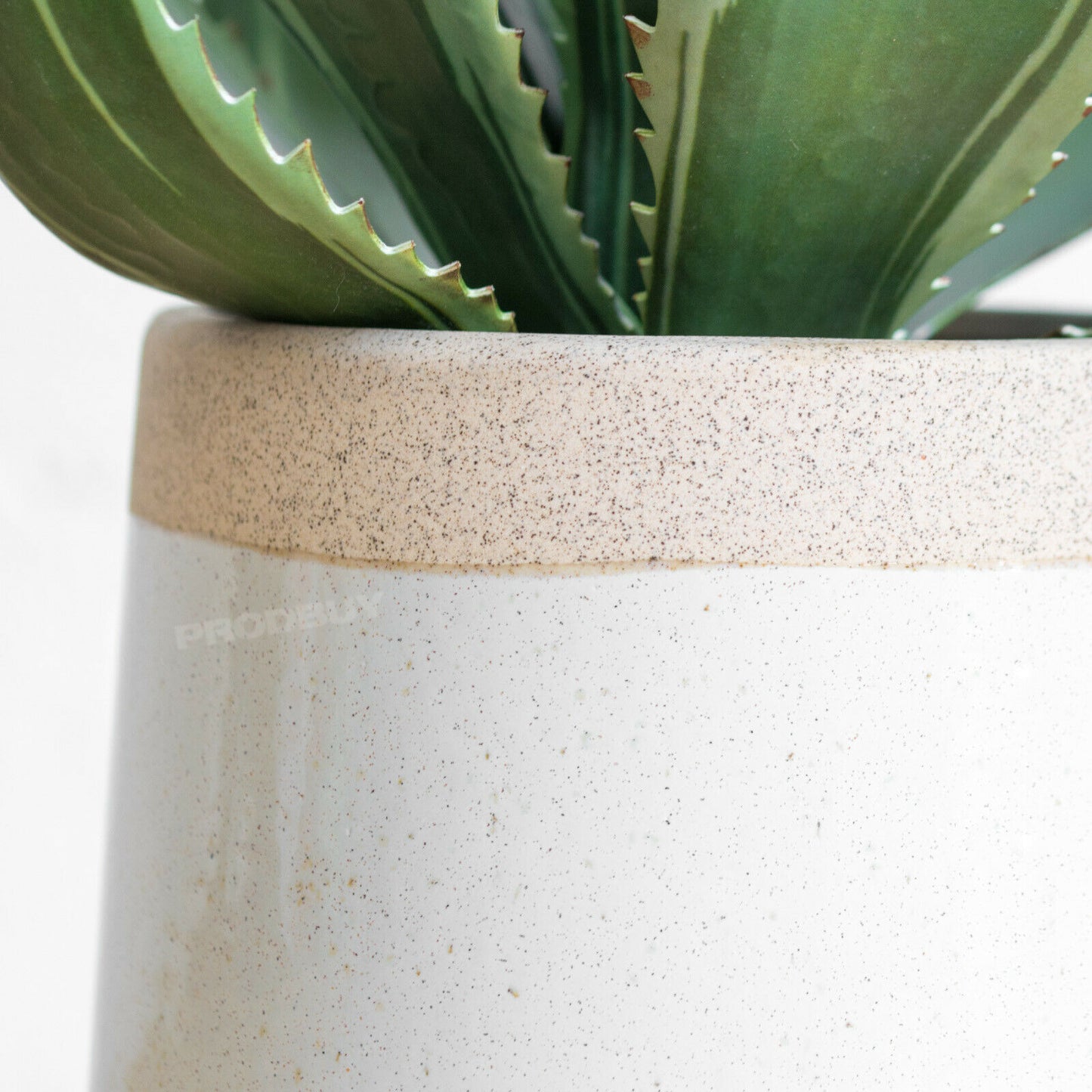 Artificial Aloe Vera House Plant In Ceramic Pot