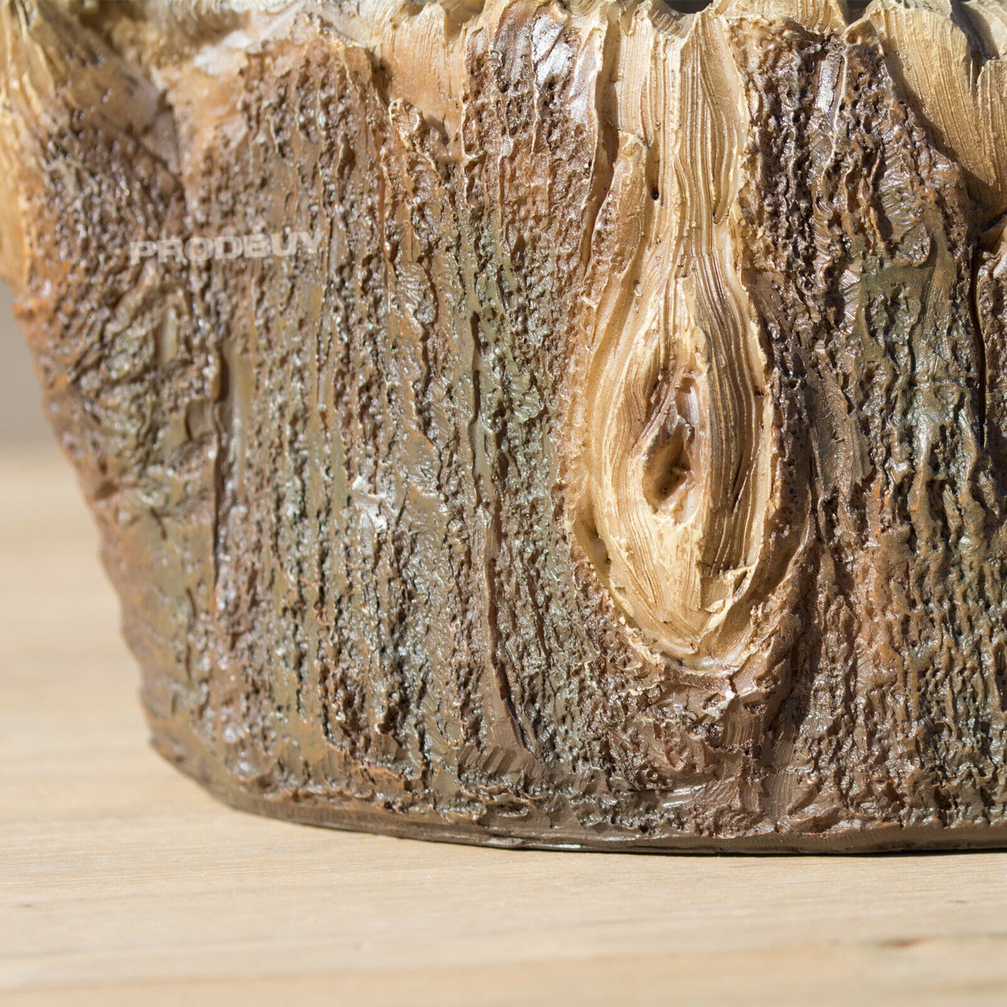 Squirrel Design Bird Feeder Resin Outdoor Garden Ornament