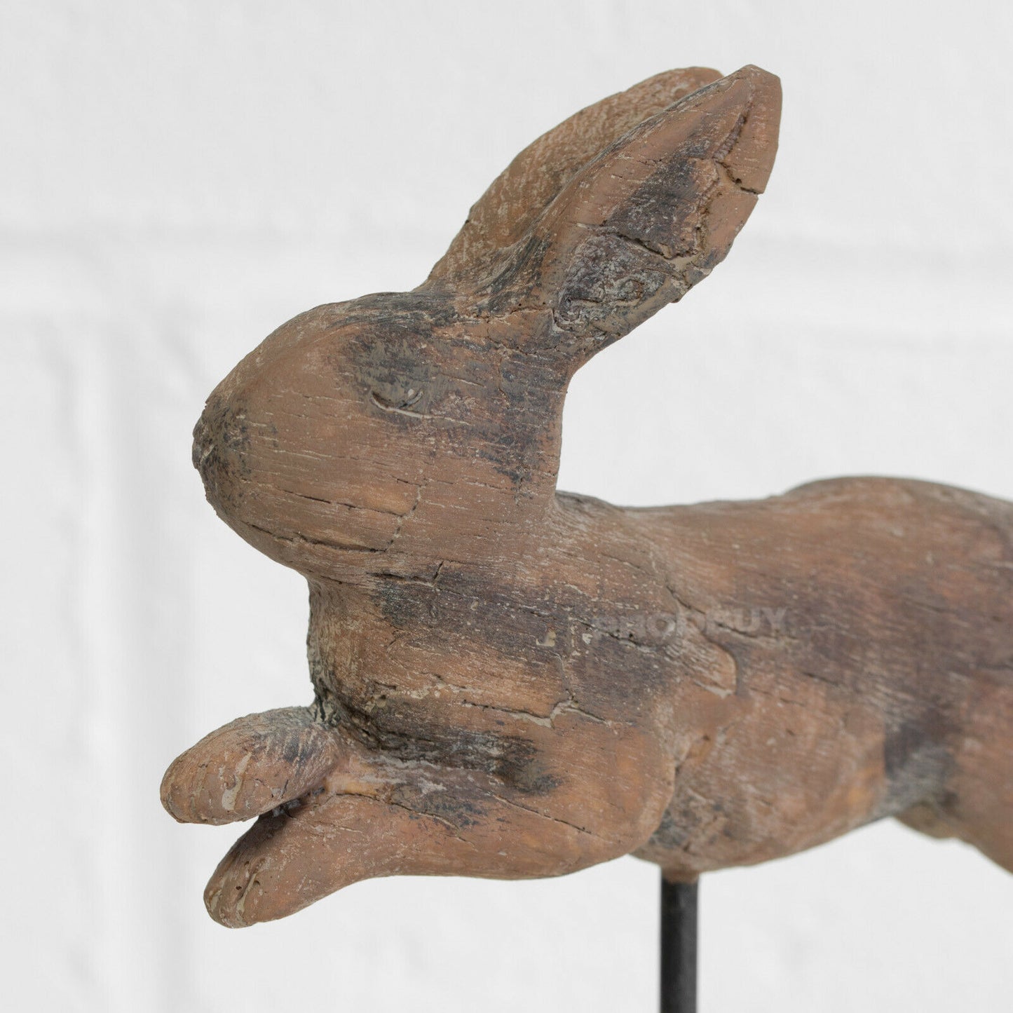 Leaping Rabbit on Stand Ornament 30cm Tall