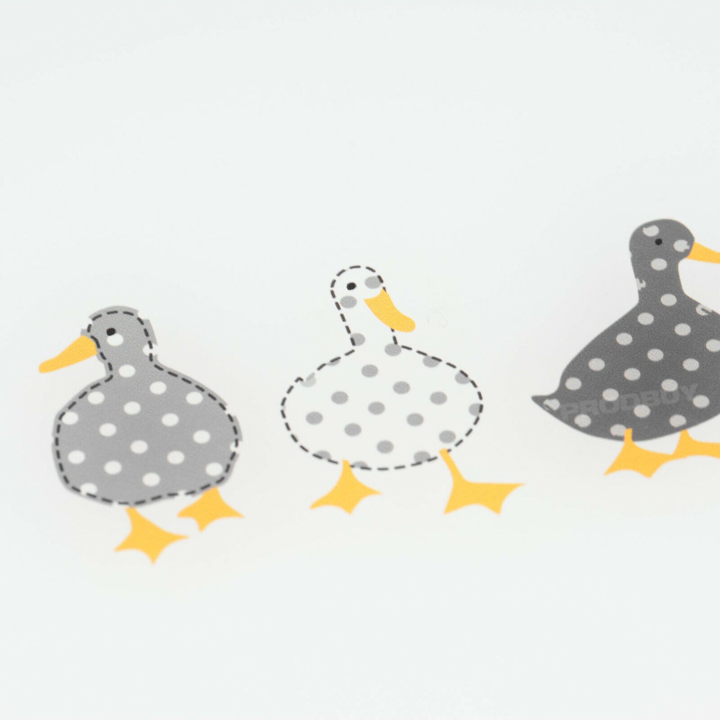 Madison Ducks Glass Worktop Saver Chopping Board