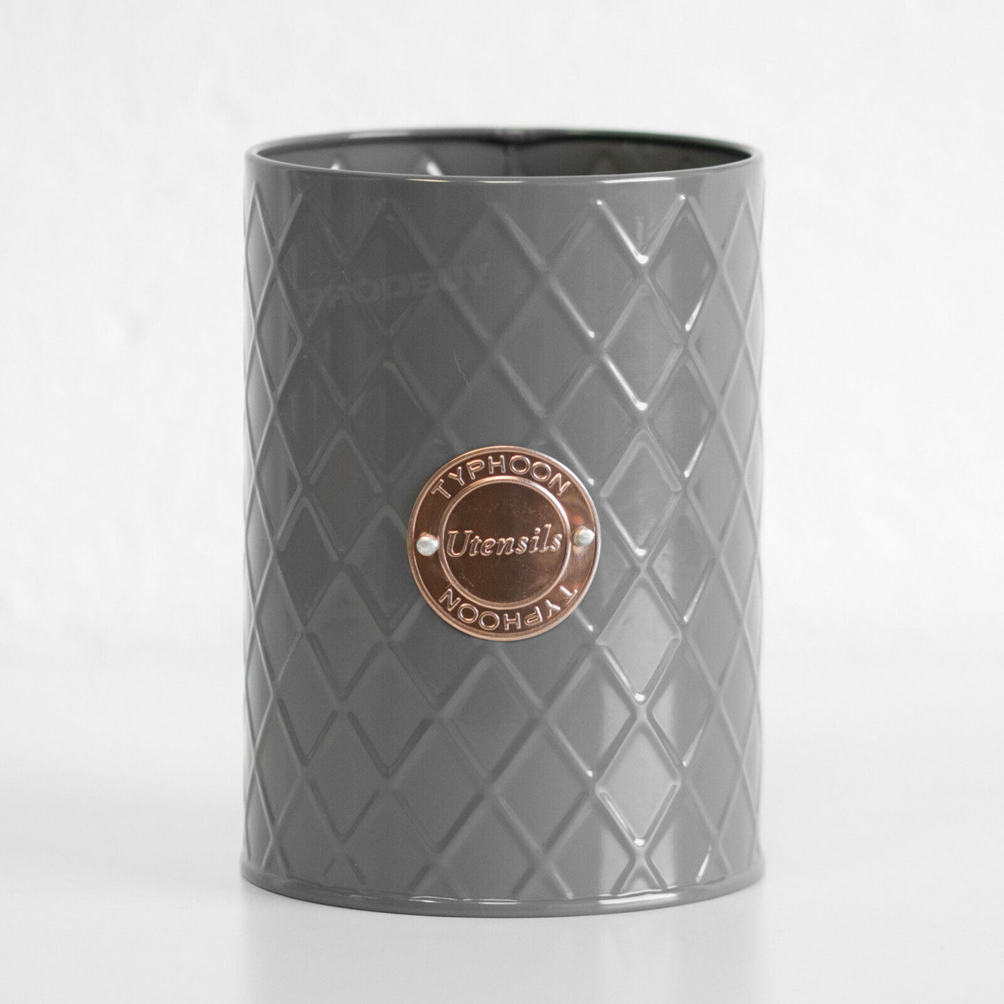 Typhoon Grey & Copper Kitchen Utensils Holder