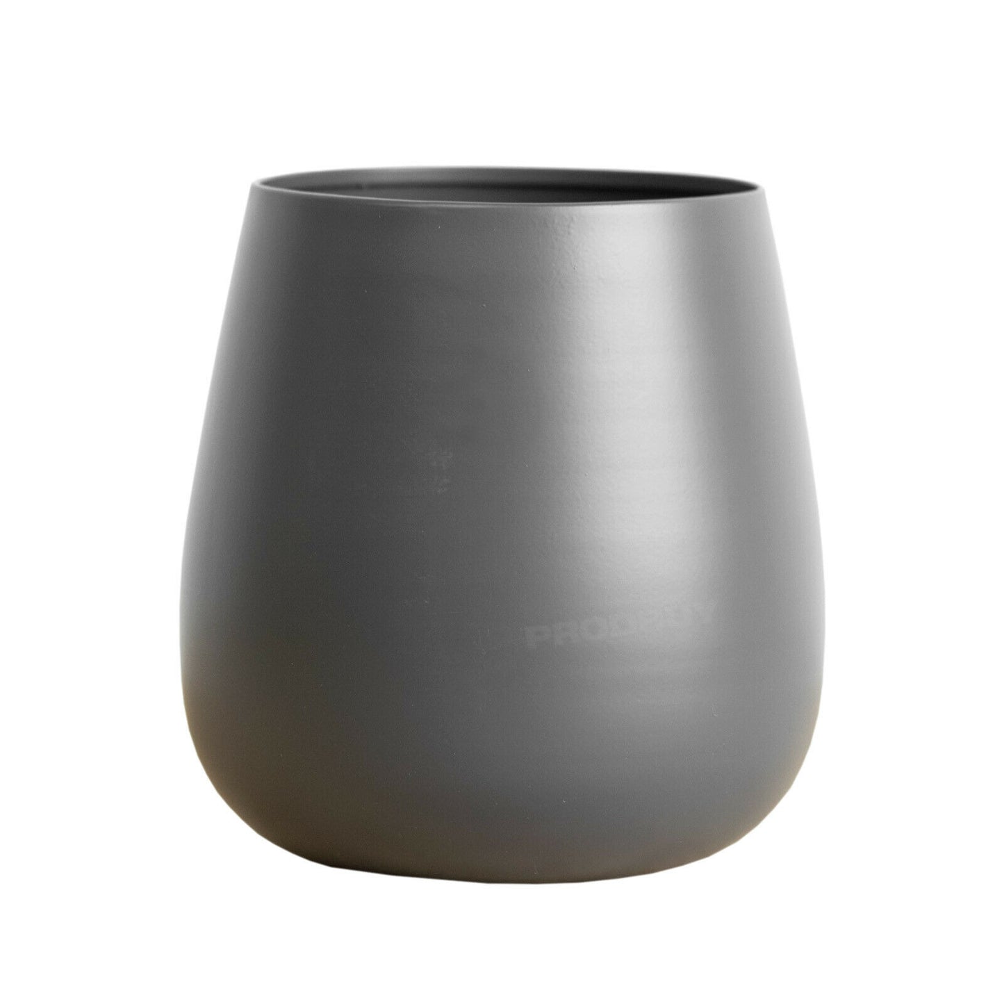Matt Grey Steel Kitchen Utensil Storage Pot