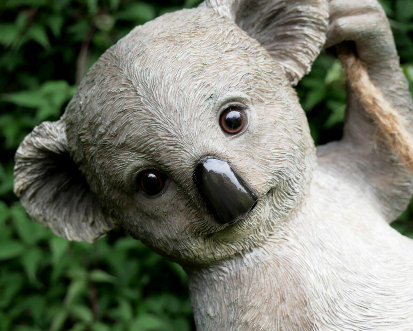 Koala Swinging On Rope Garden Tree Hanging Ornament