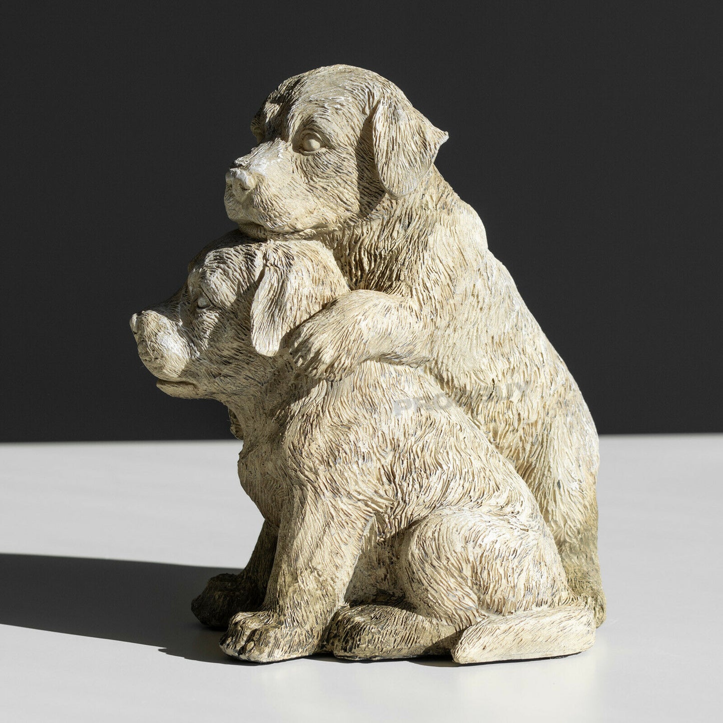 Small 22cm Playing Puppy Dogs Ornament