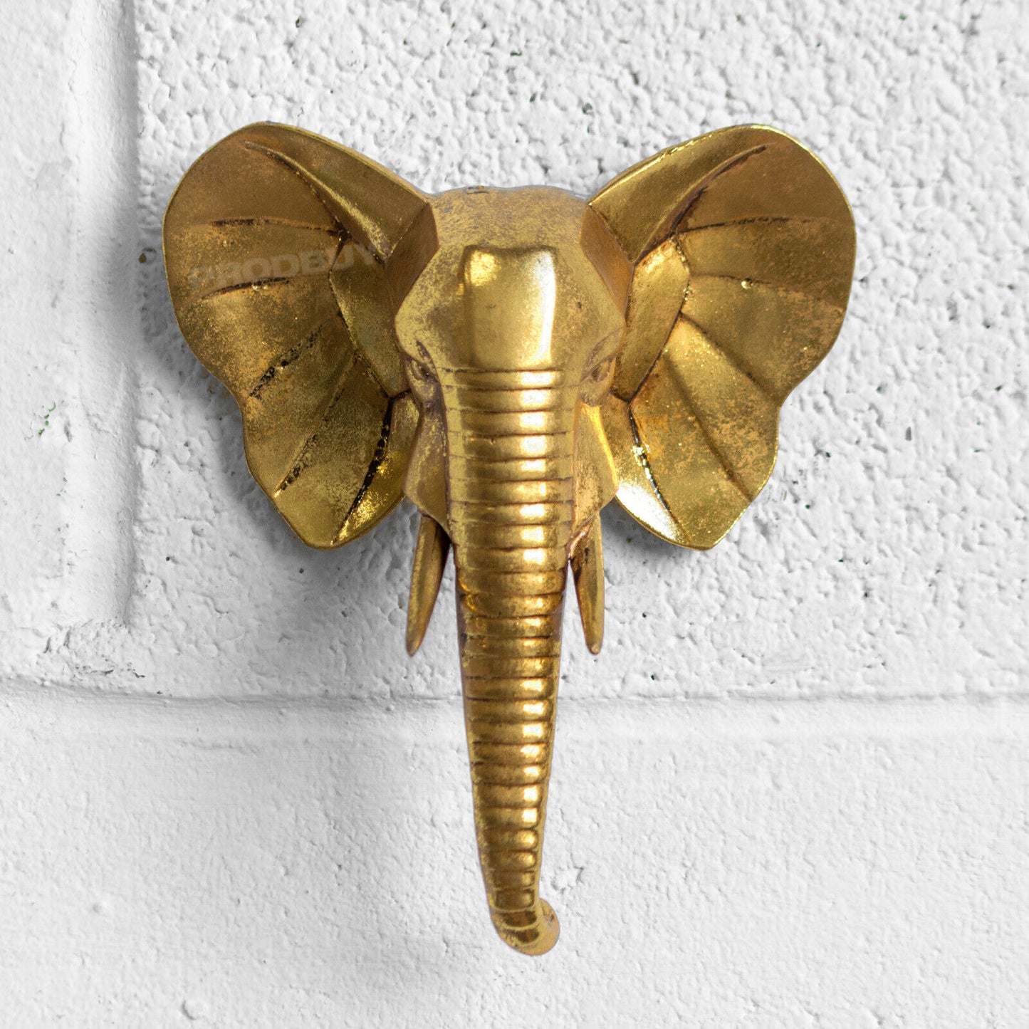 Elephant Head Wall Mounted Ornament
