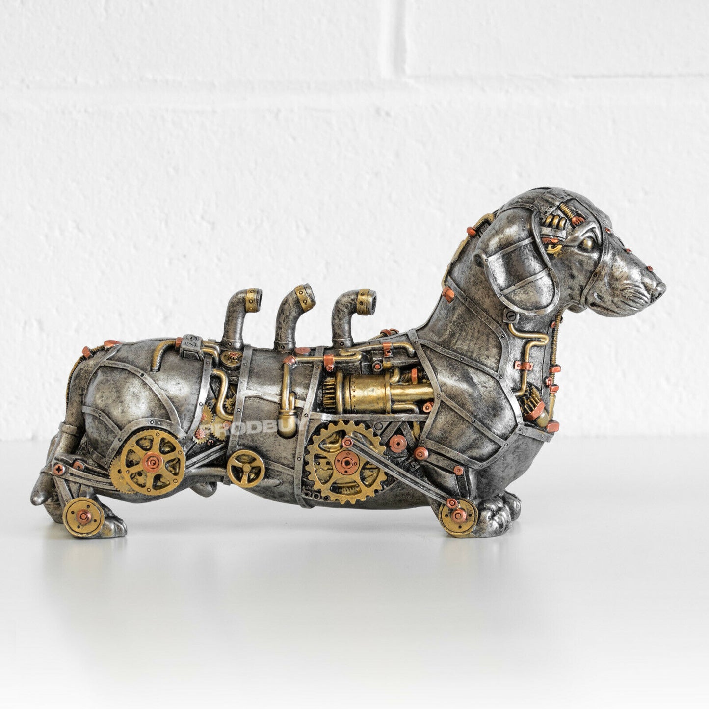 Steampunk Sausage Dog Ornament Dachshund
