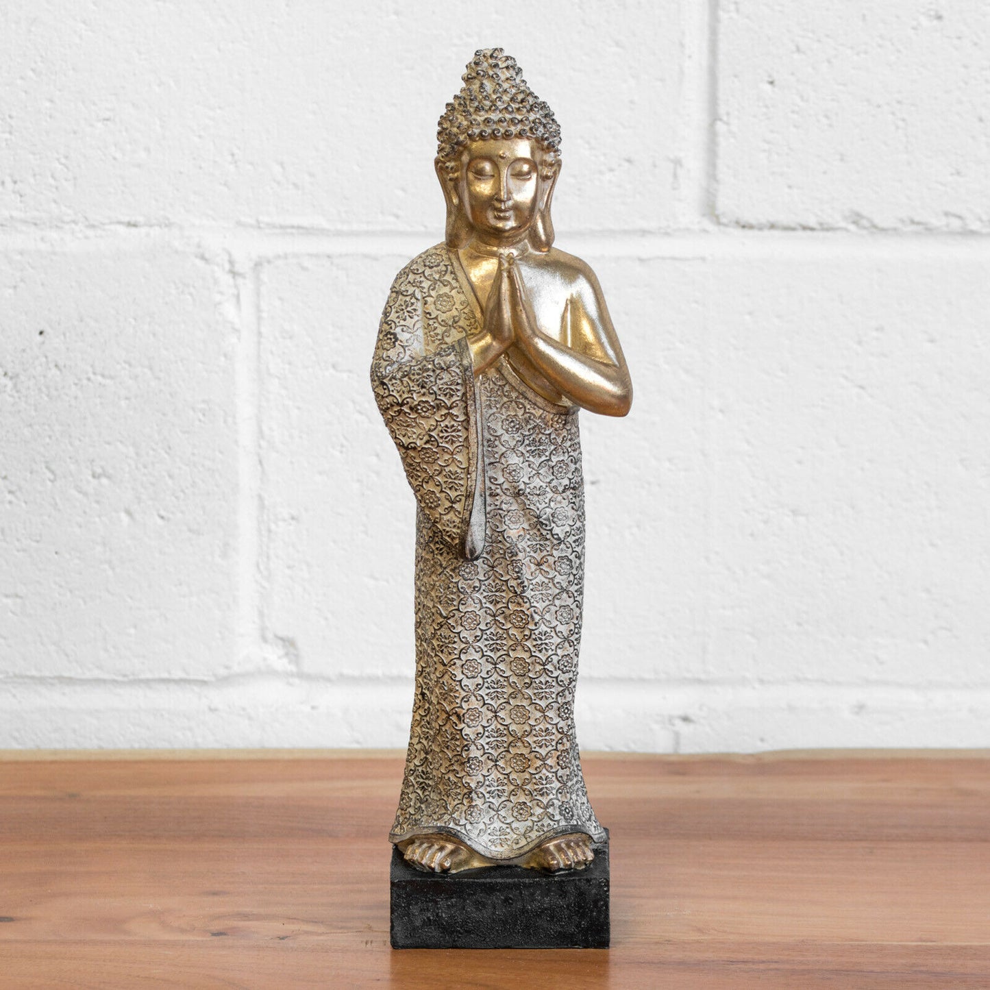 Gold Buddha Ornament 40cm Standing Figurine