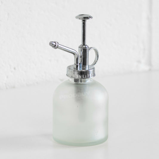 Frosted Glass Atomiser Plant Mister Indoor Watering Can