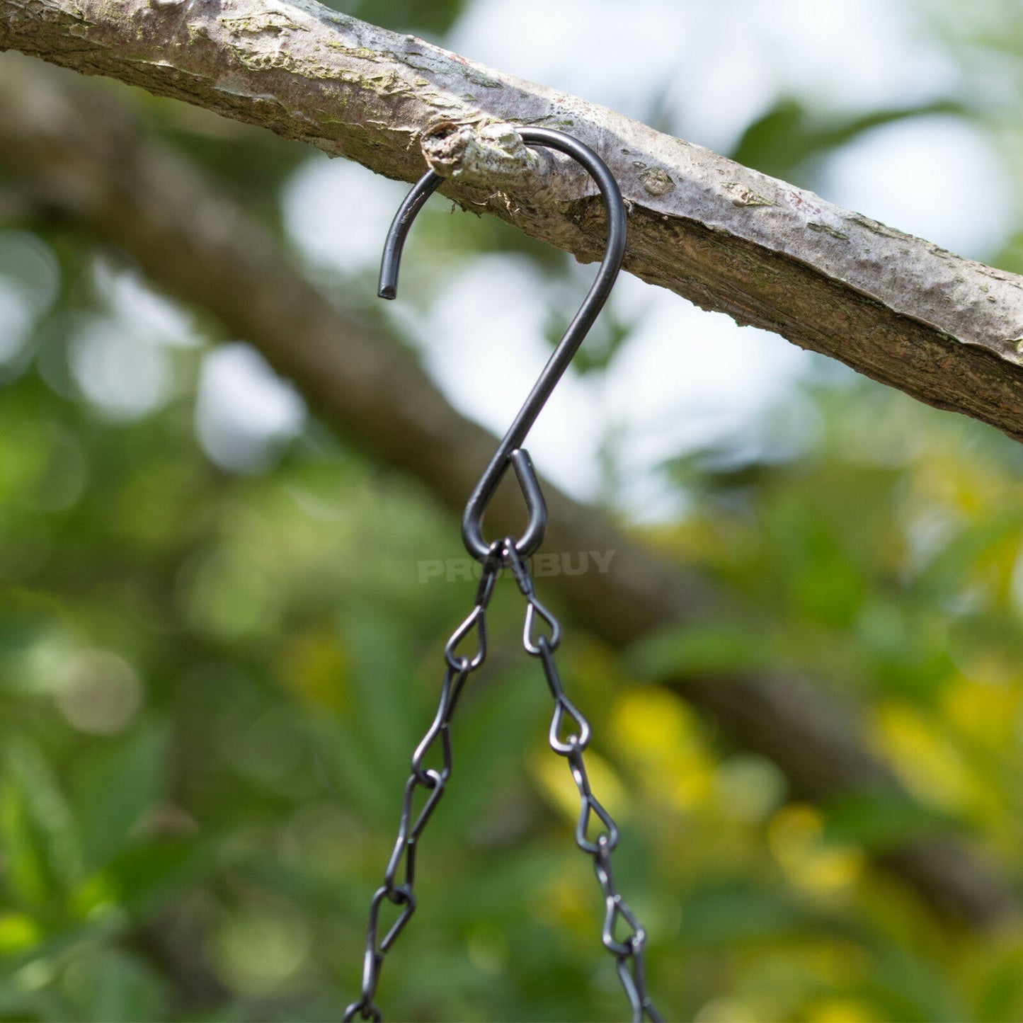 'Tiki Lounge' Hanging Metal Bird Feeder Nesting Box