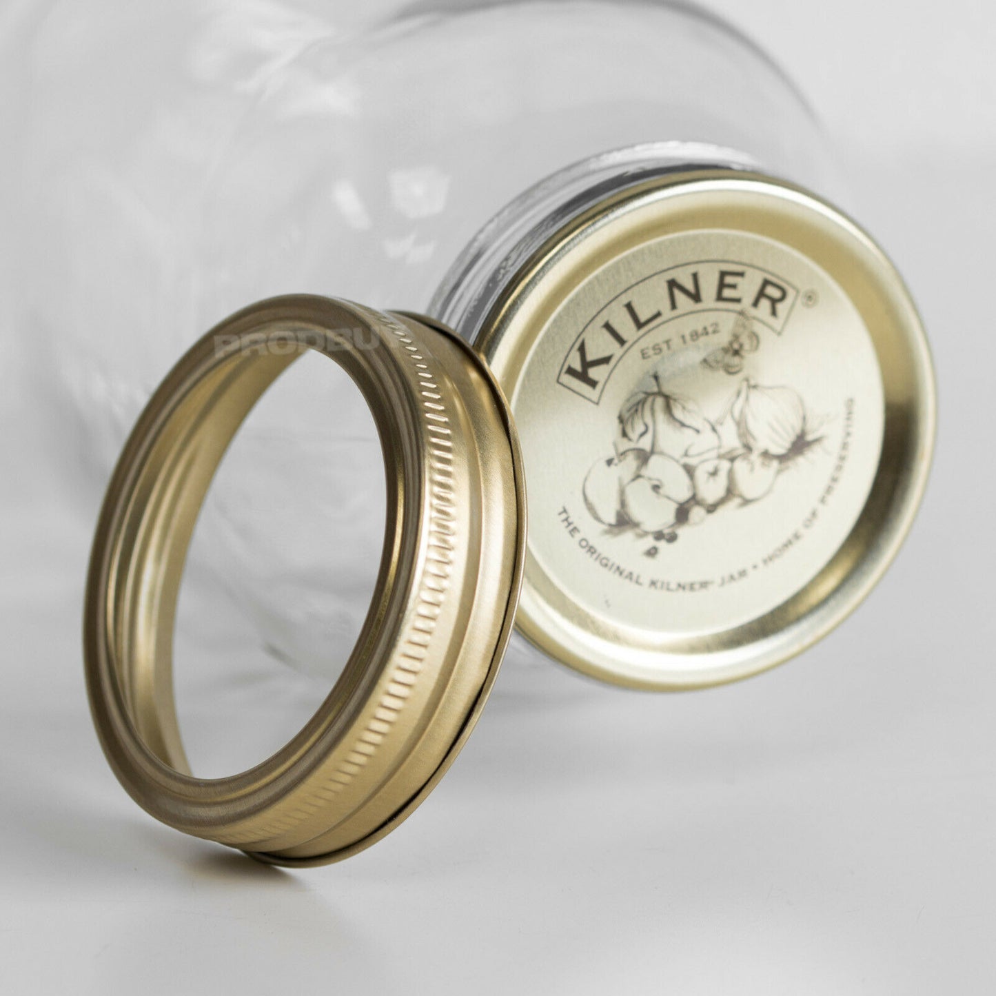1 Litre Kilner Screw Top Glass Preserving Jars
