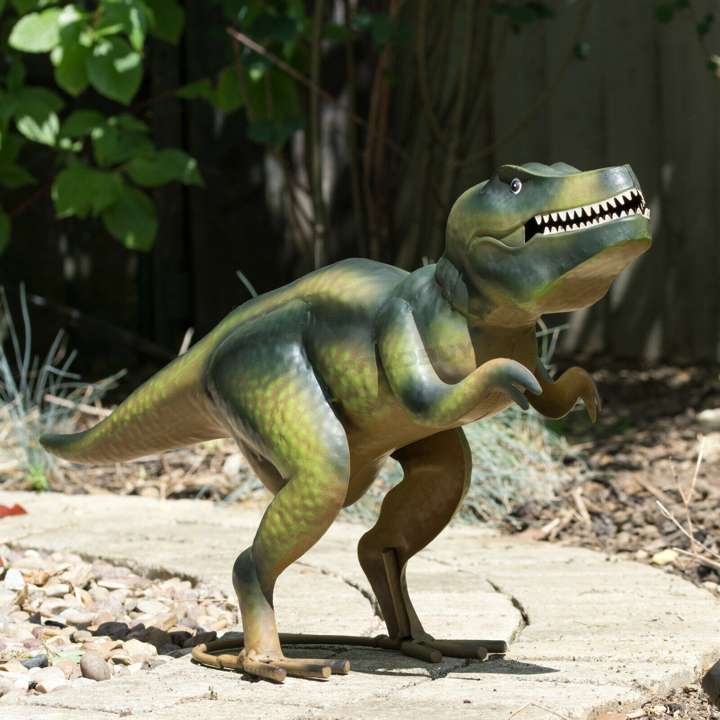 Large Metal Tyrannosaurus Rex 60cm T Rex Ornament