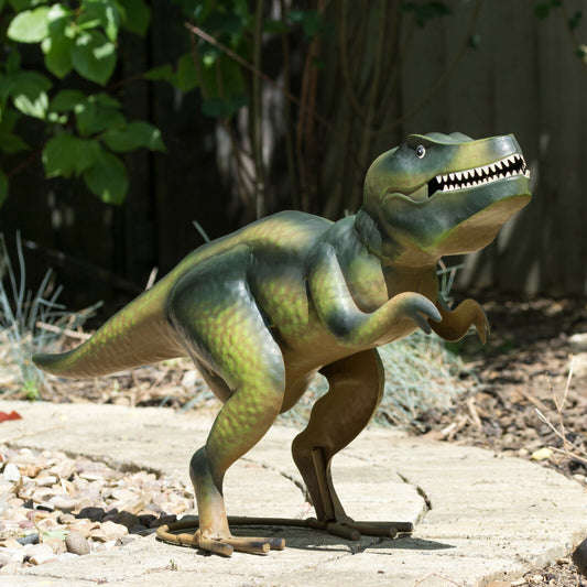 Large Metal Tyrannosaurus Rex 60cm T Rex Ornament