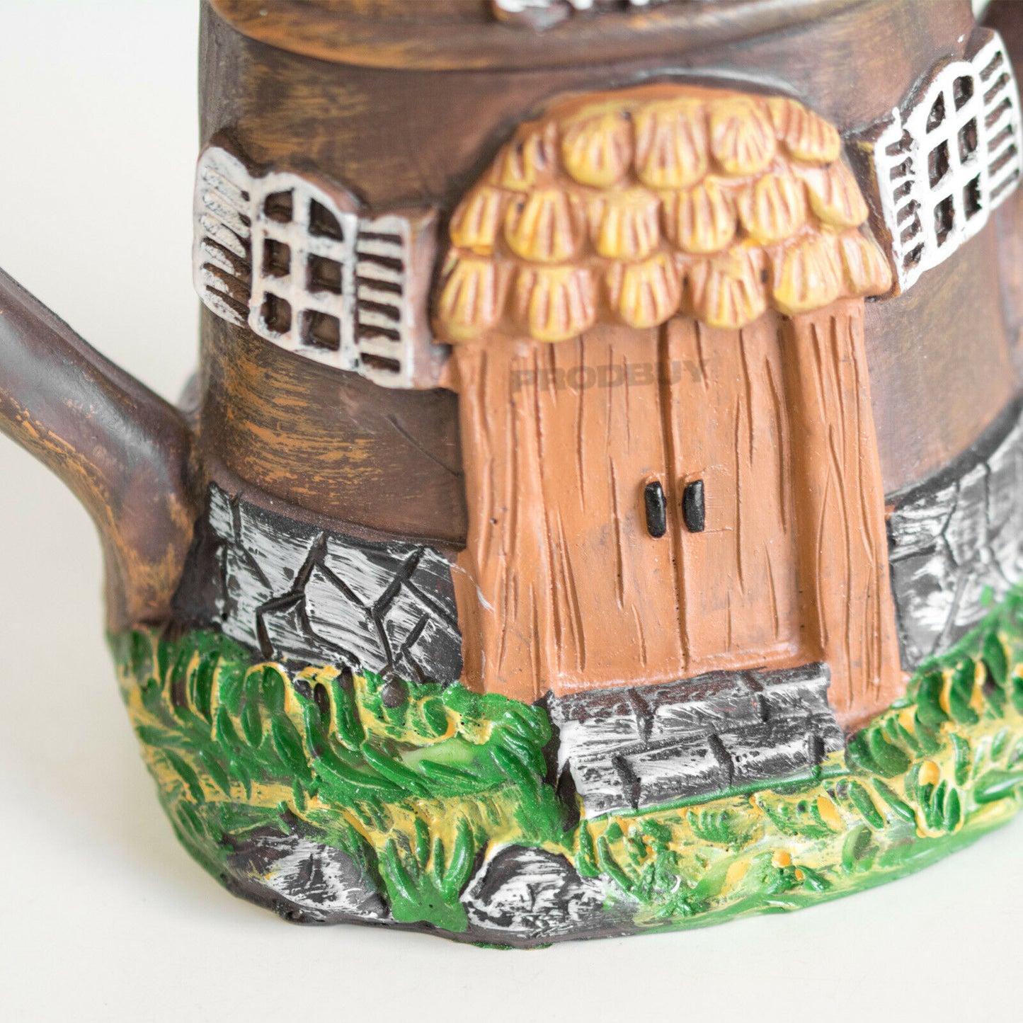 Fairy Garden House Watering Can Ornament