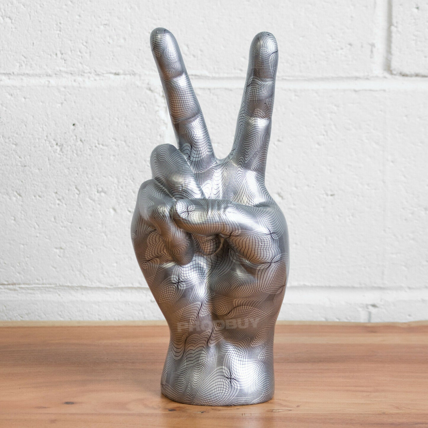 Large 36cm Peace Sign Hand Ornament