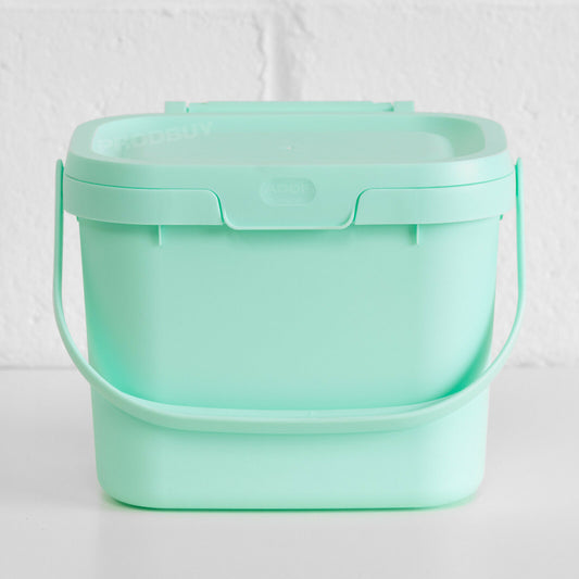 Addis 4 Litre Light Blue Food Waste Compost Caddy