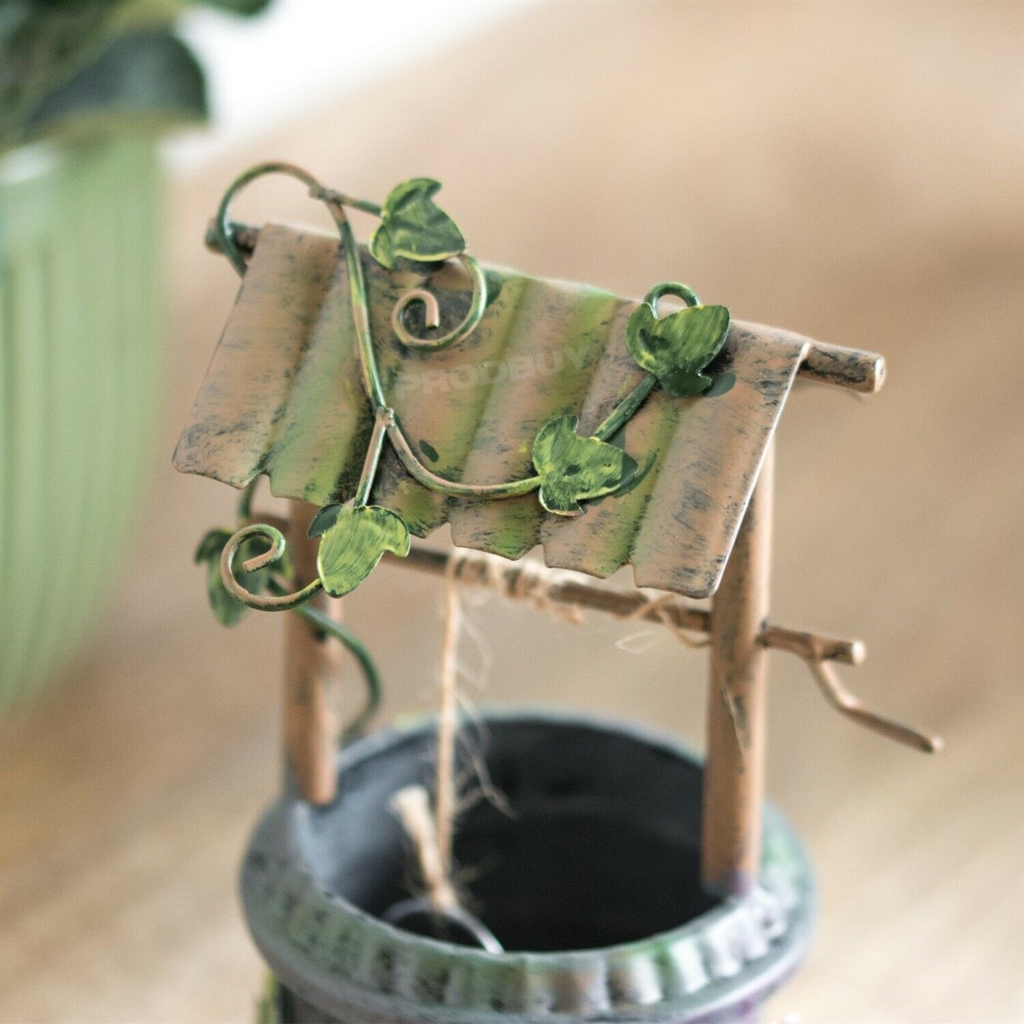 Small Wishing Well Secret Fairy Garden Ornament