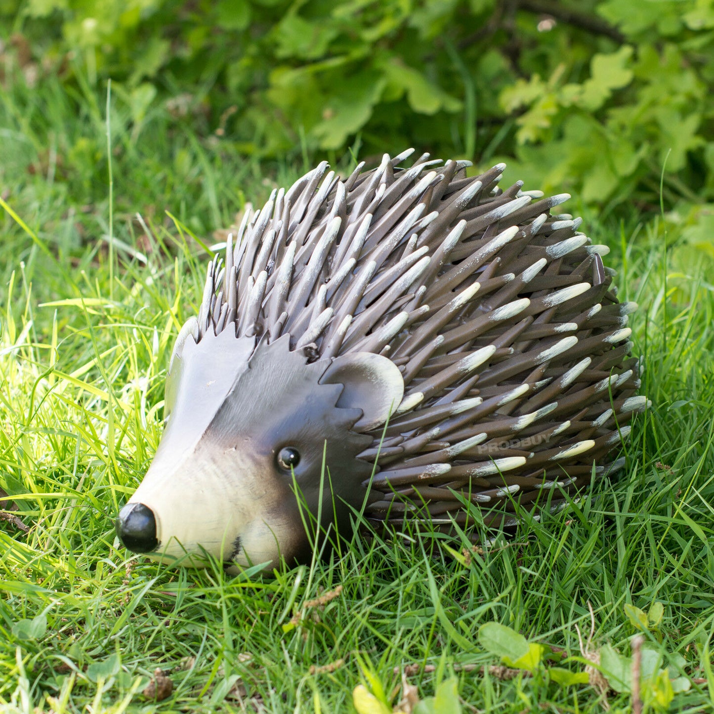 Happy Hedgehog 30cm Metal Garden Ornament