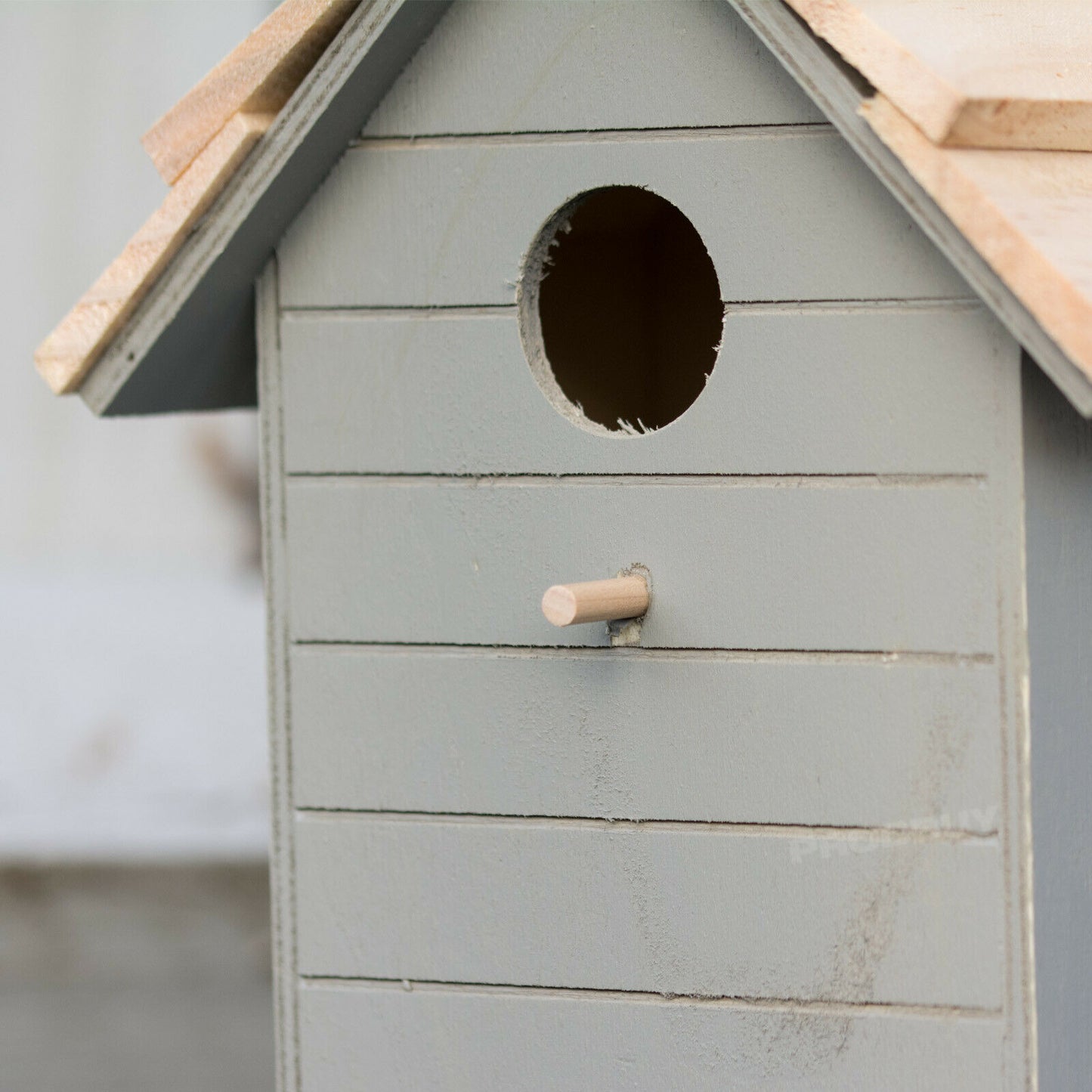 Wall Mounted Wooden Bird House