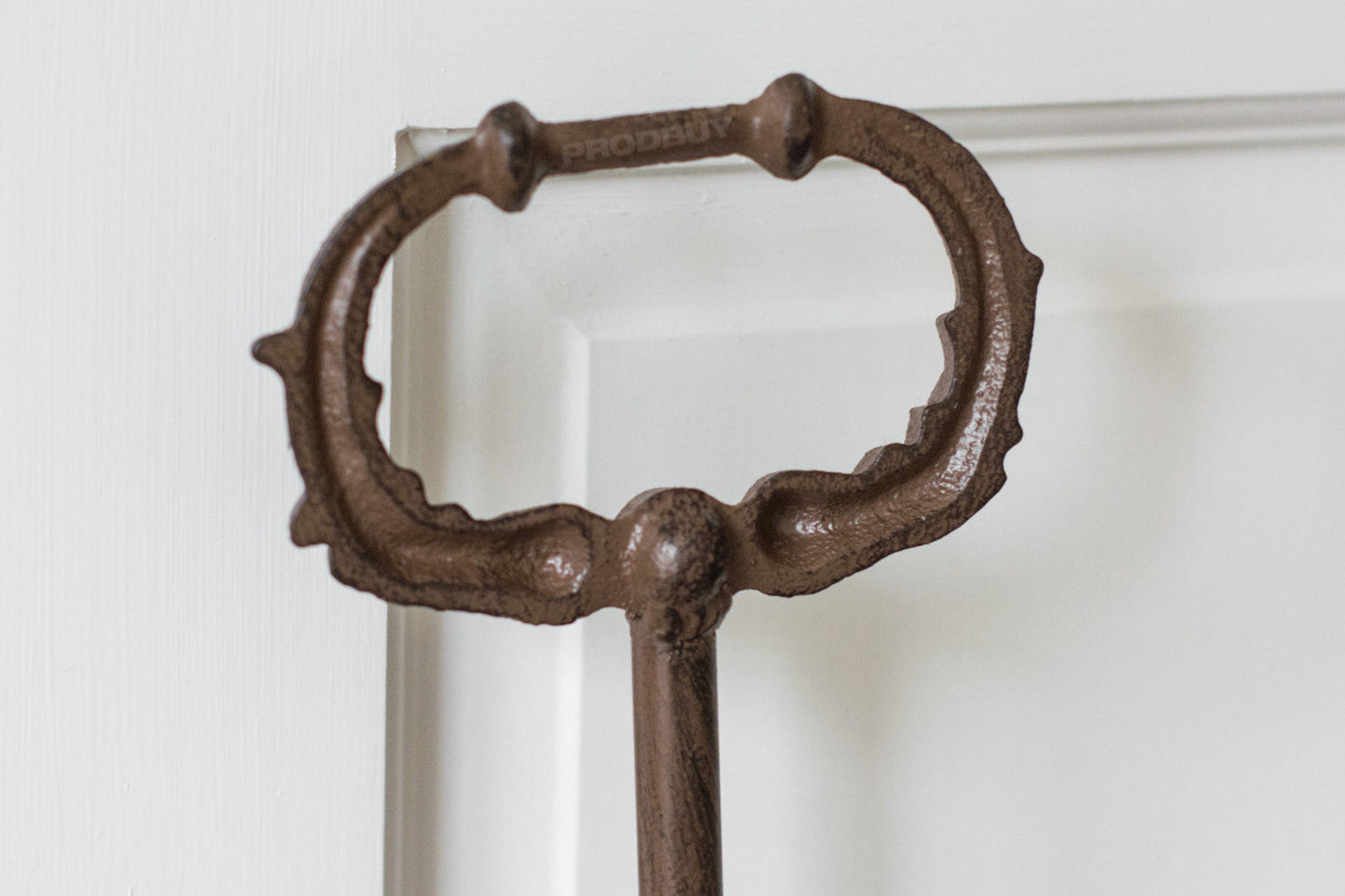 Whippet Cast Iron Heavy Door Stop with Handle