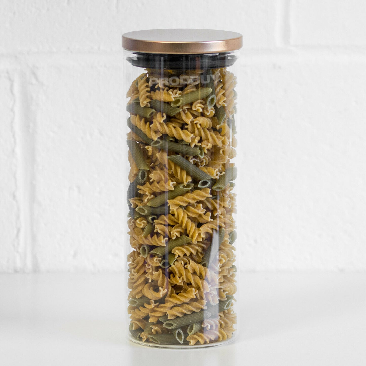 Copper Lid Freska 1600ml Glass Storage Jar
