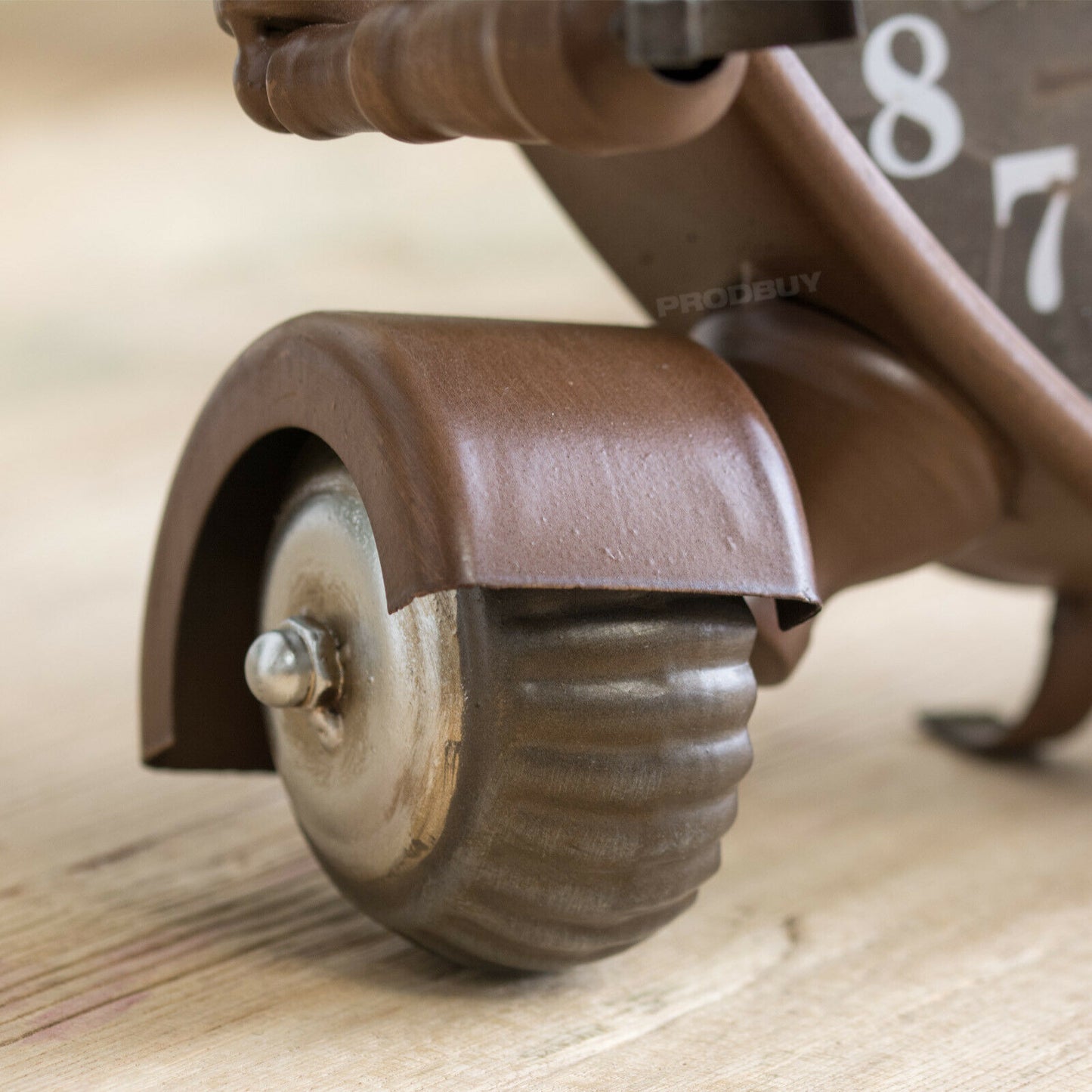 Steampunk Robot Metal Table Clock