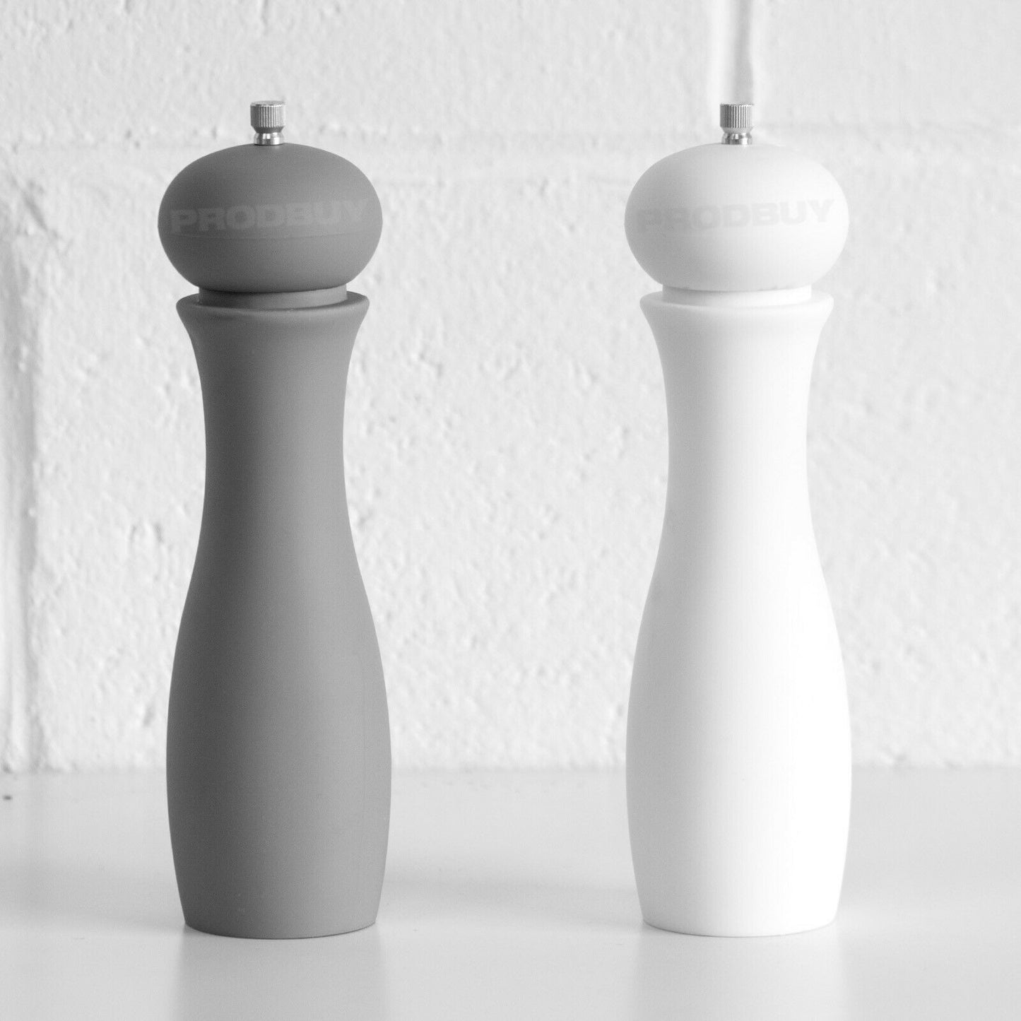 Set of 2 Manual Salt & Pepper Grinder Mills