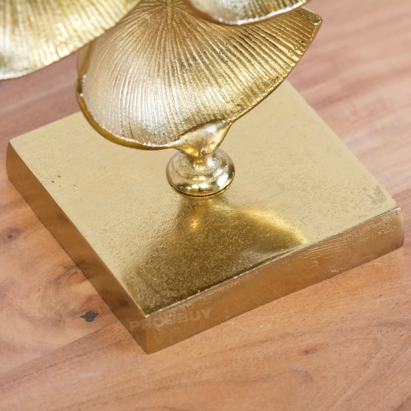 Large 52cm Gold Abstract Tree Sculpture