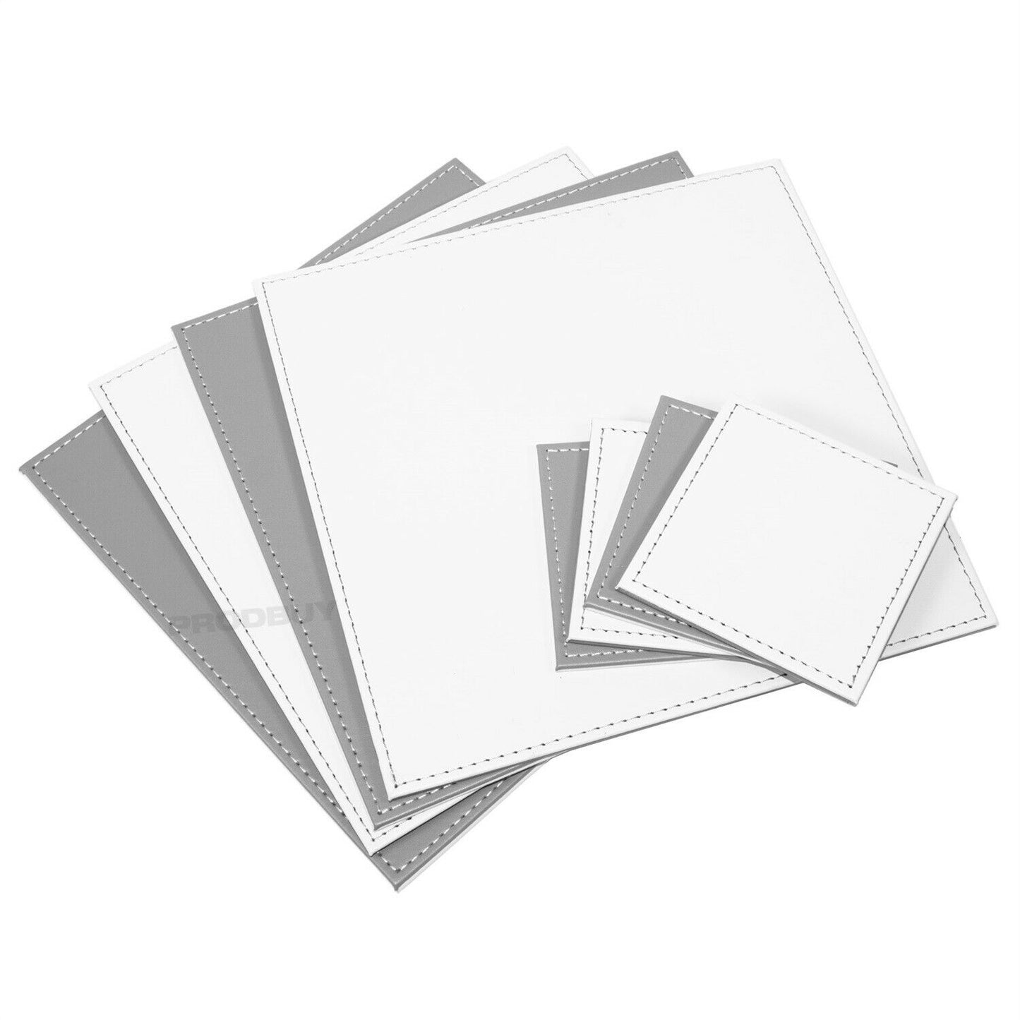 Set of Square Reversible 4 Placemats & 4 Coasters