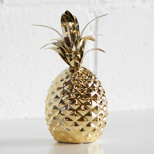 Gold Pineapple 22cm Decorative Ornament