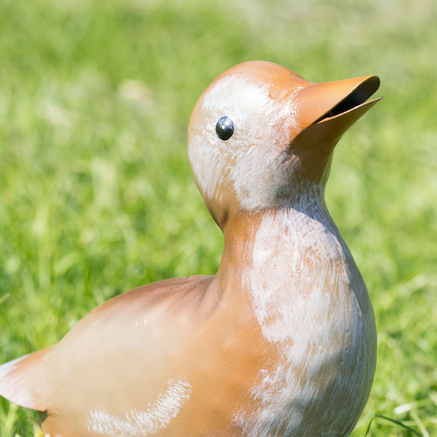 Set of 3 Metal Baby Ducklings 17cm Garden Ornaments