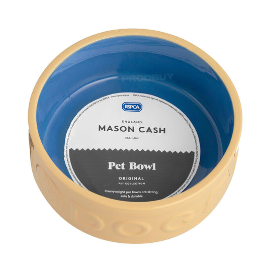 Mason Cash 'Dog' Bowl 15cm Heavy Ceramic