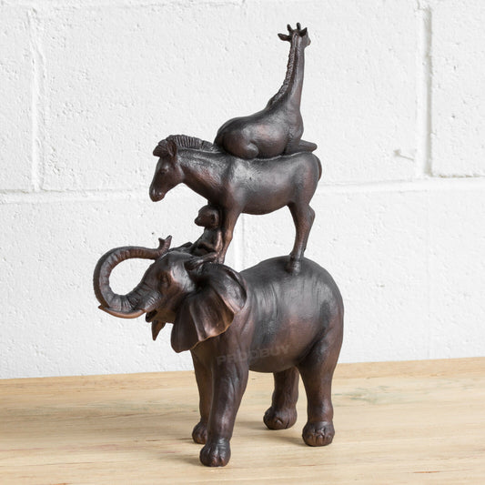 Stacking Safari Animals Ornament Large 45cm Tall