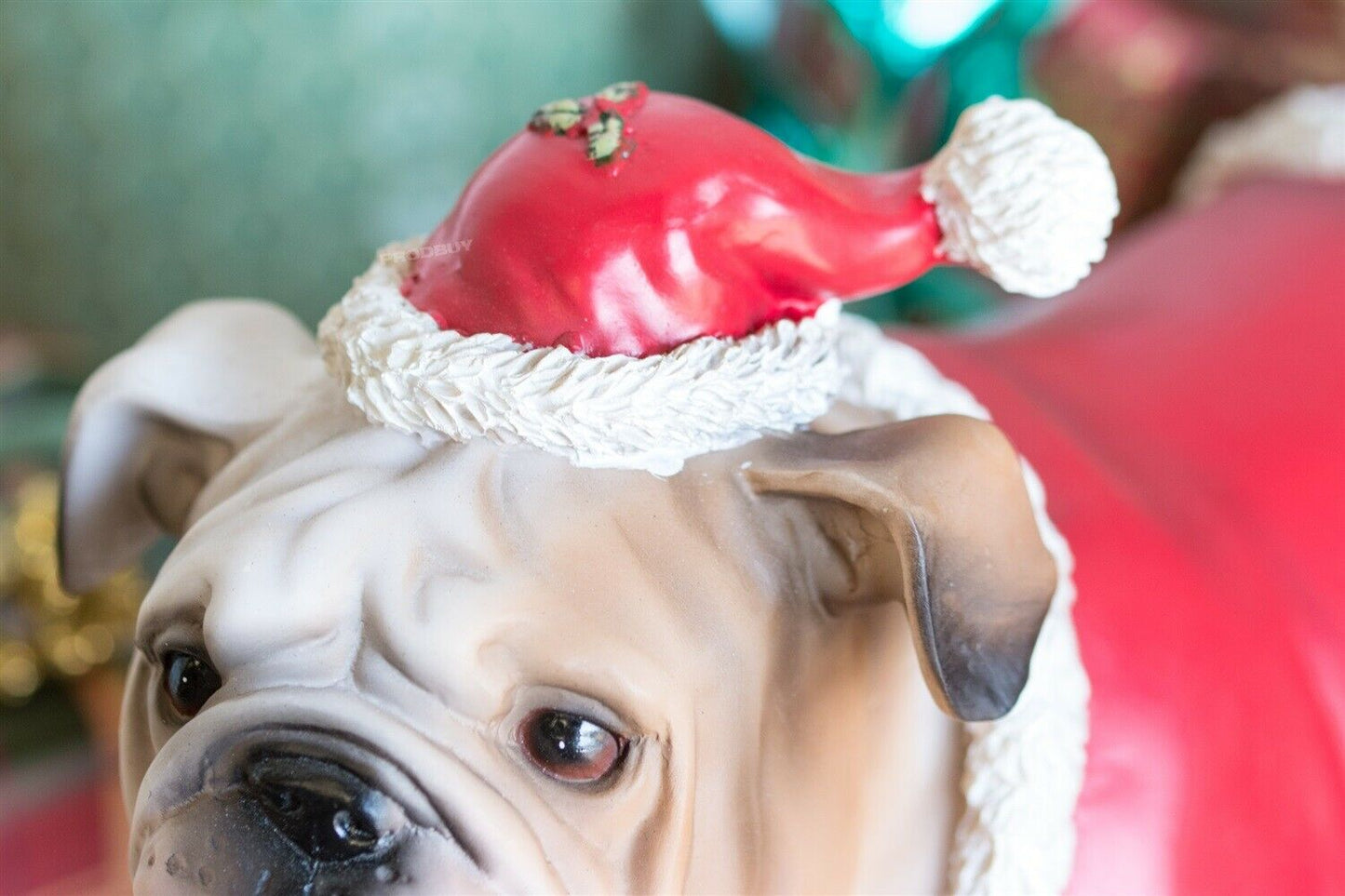 Christmas Bulldog Decorative Dog Ornament