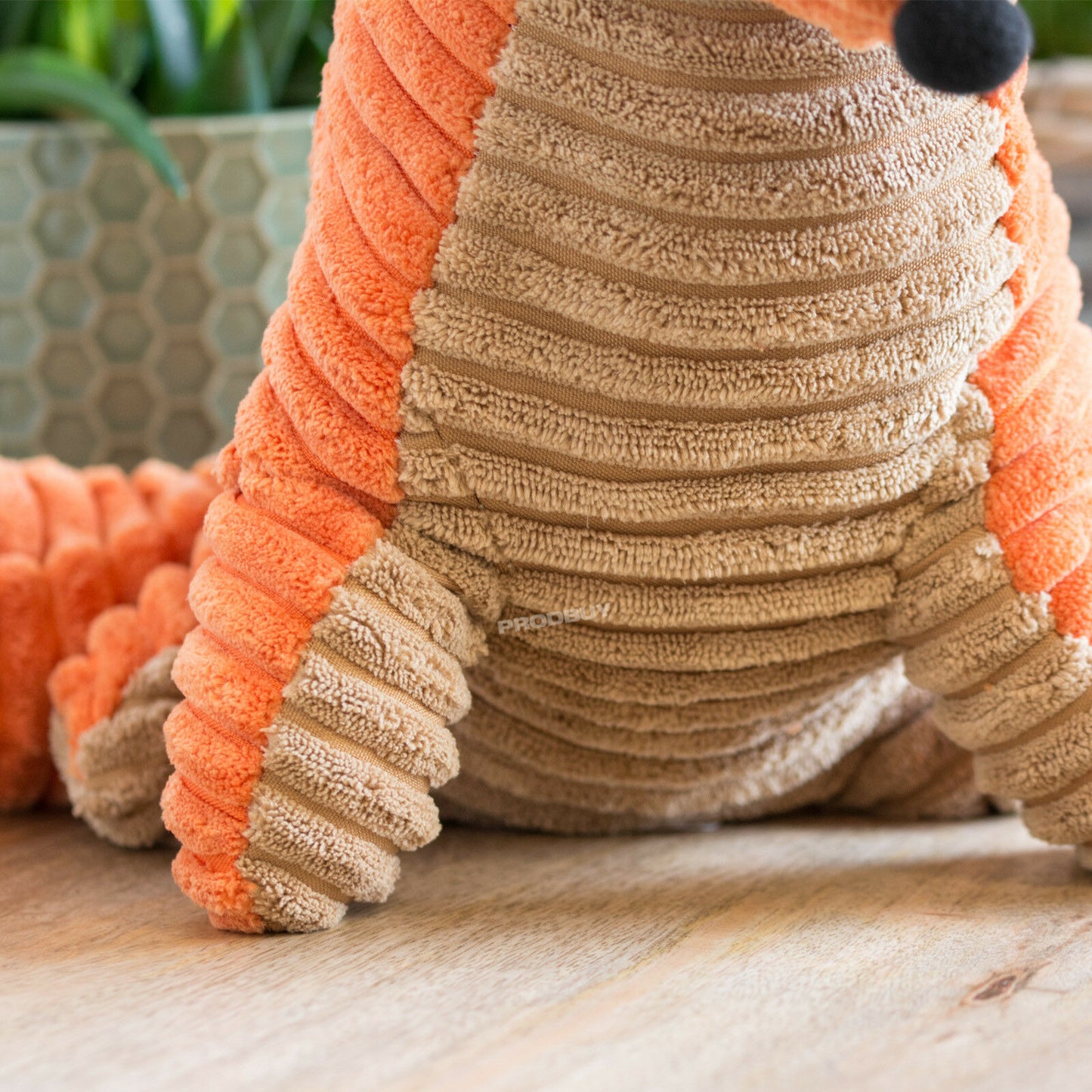 Colourful Orange Fox Novelty Door Stop Fabric 1.5kg