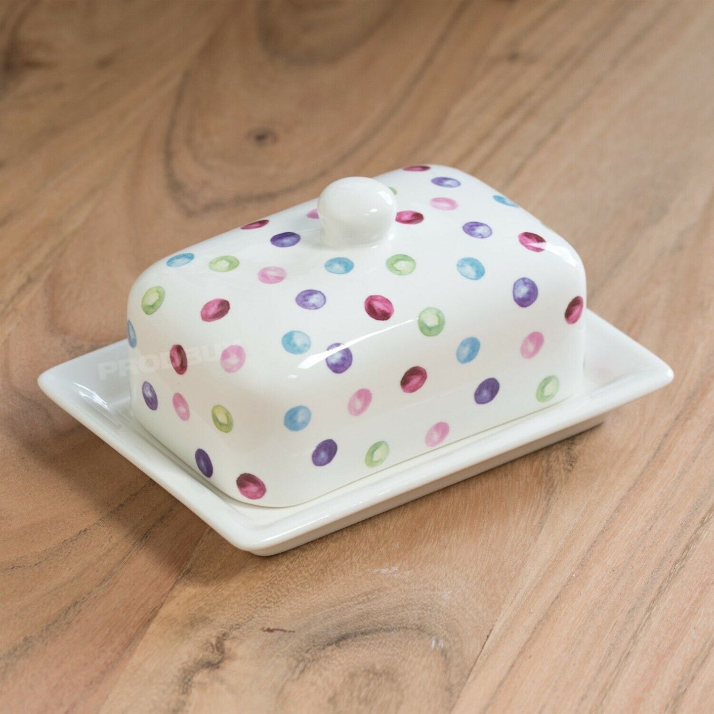 Polka Dot Spotty Butter Storage Dish