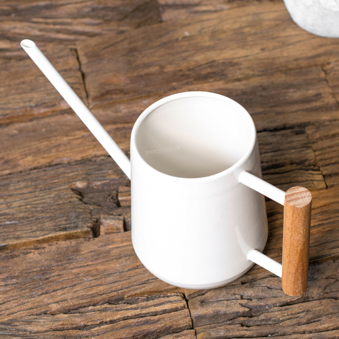 Small Vintage Metal Stone Indoor Watering Can