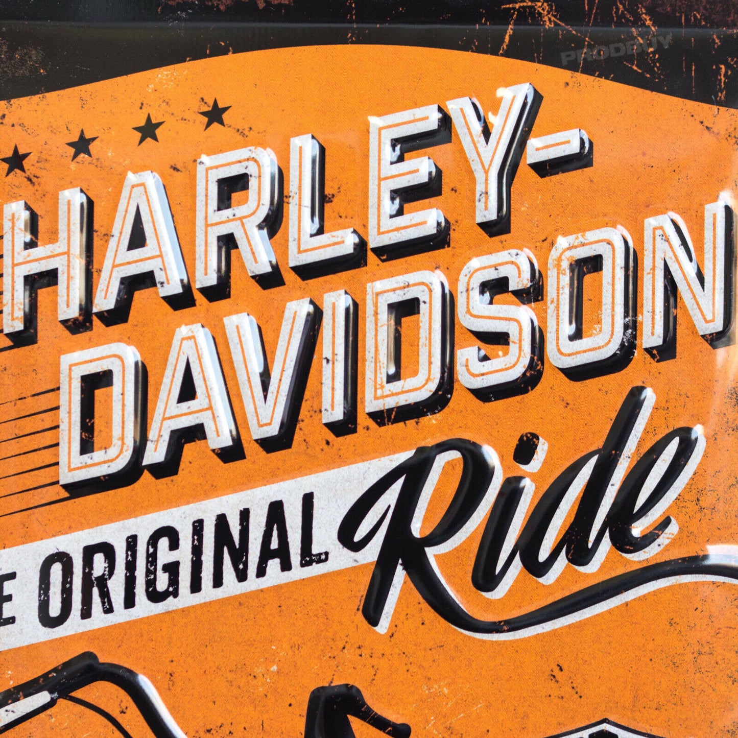 Harley Davidson Vintage Motorbike Wall Tin Sign 30cm Plaque Gifts